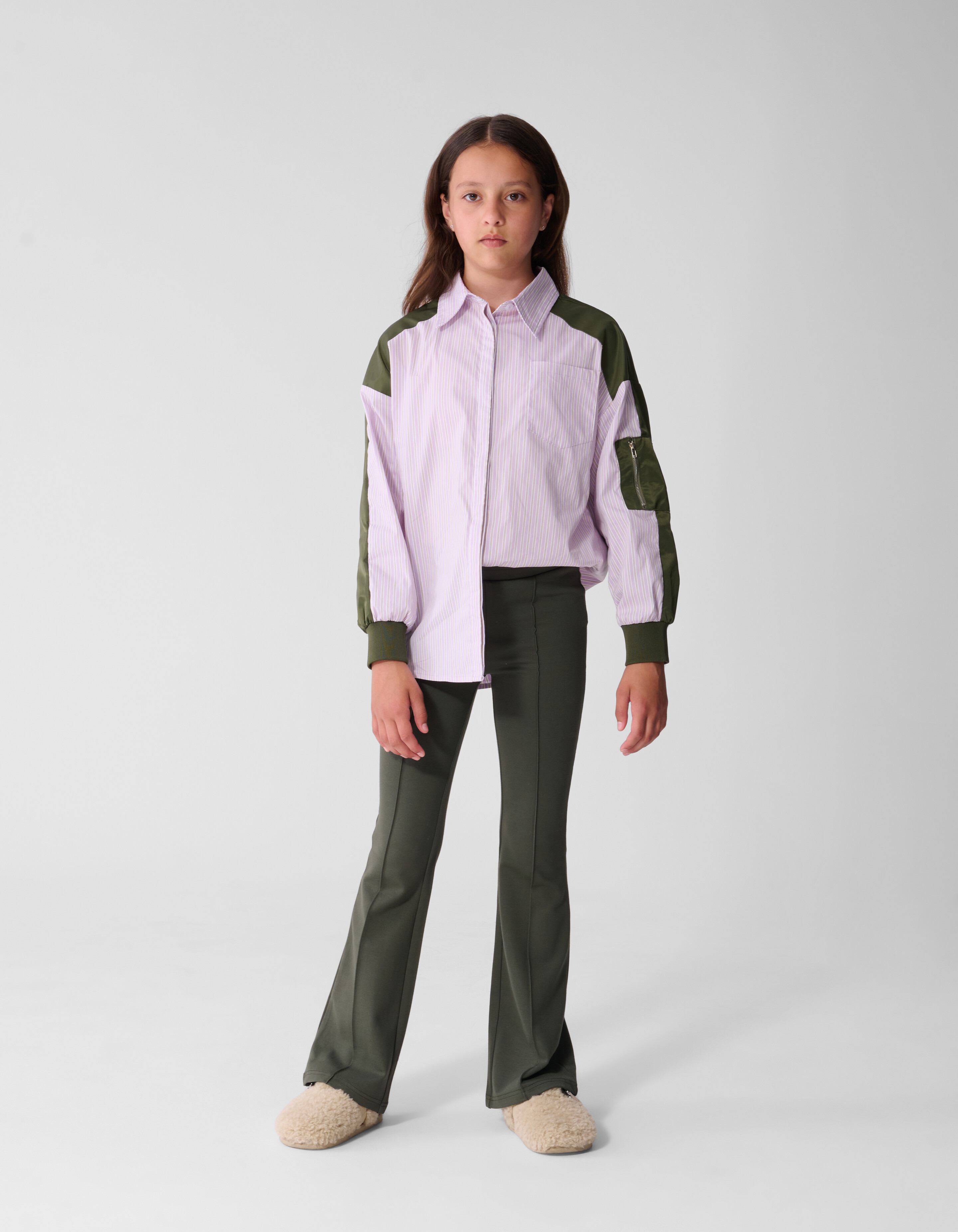 Punta Flared Legging Donkergroen SHOEBY GIRLS