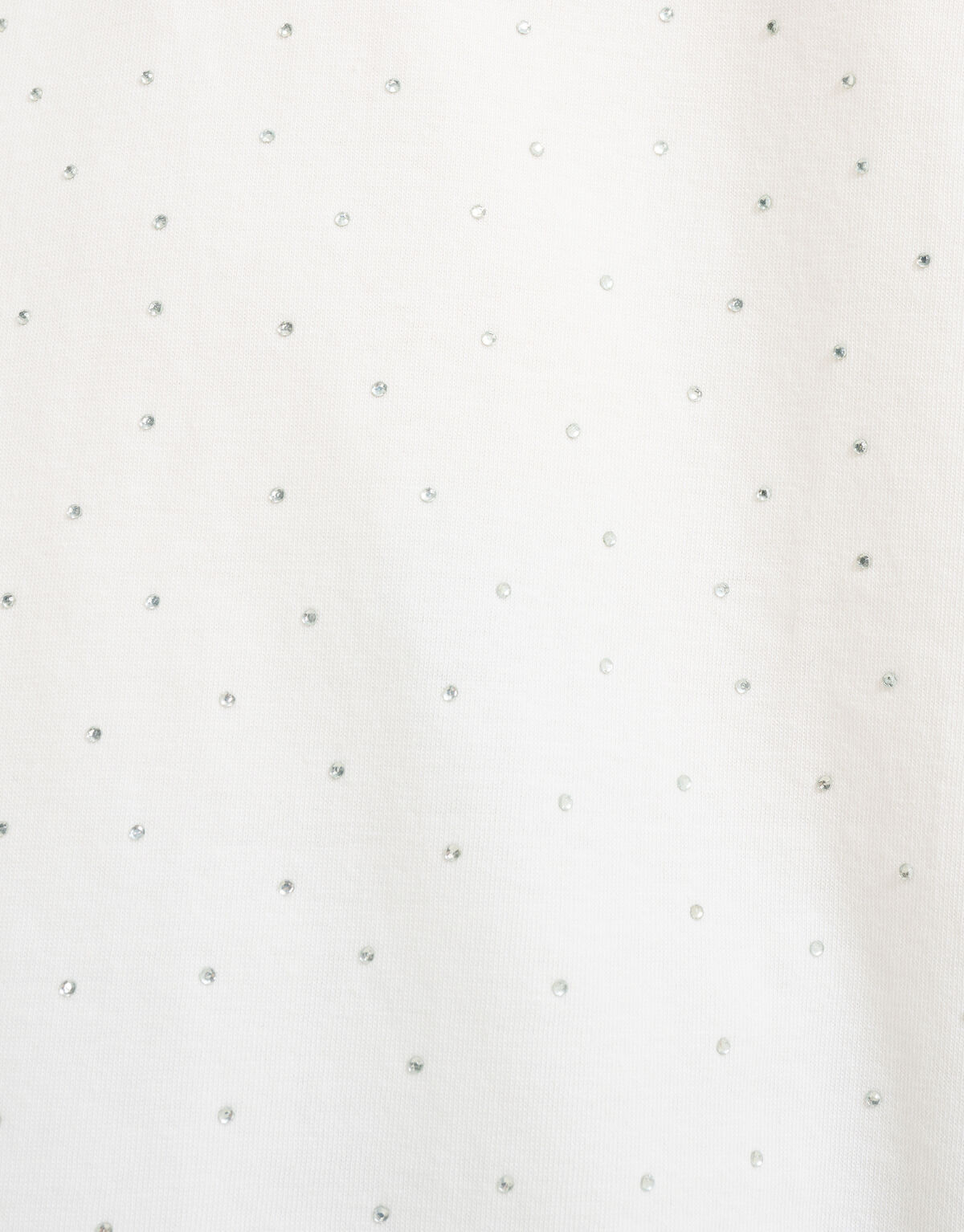 Strass T-shirt Wit SHOEBY GIRLS