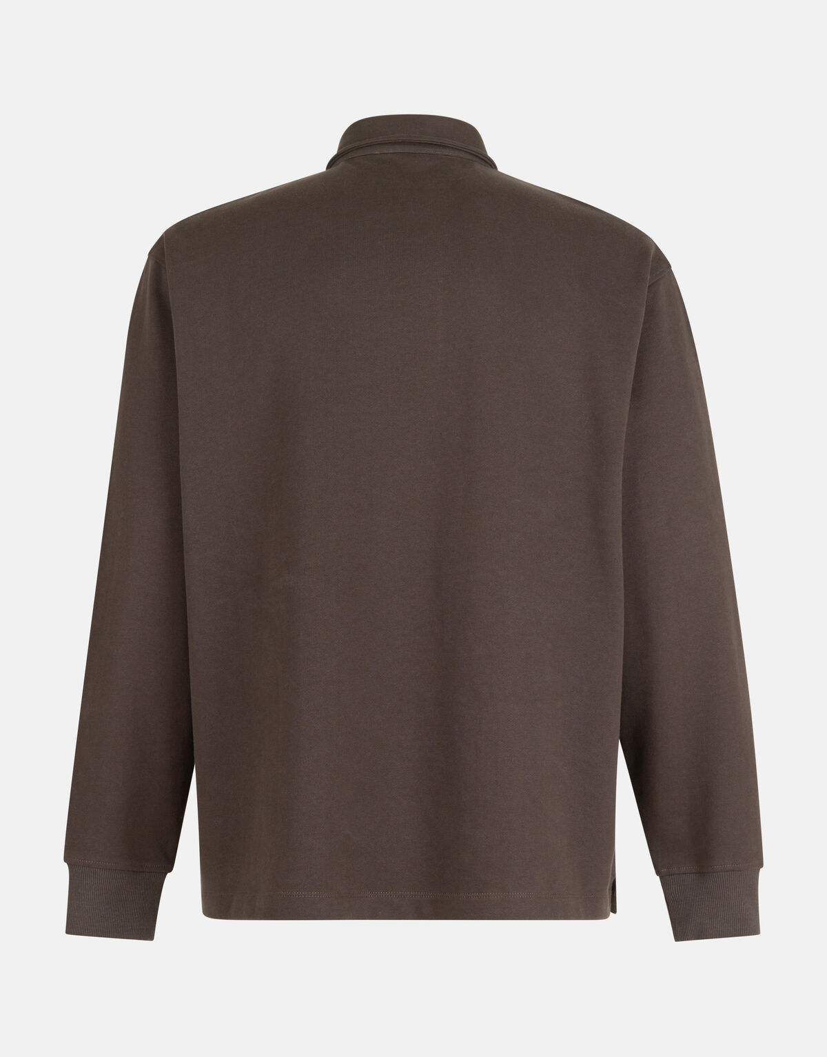 Lange Mouwen Polo Donkerbruin By Fred SHOEBY MEN