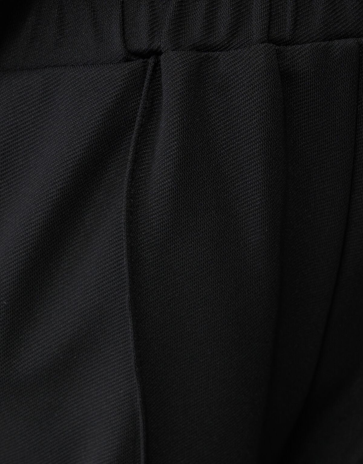 Basis Wide Leg Broek Zwart SHOEBY GIRLS