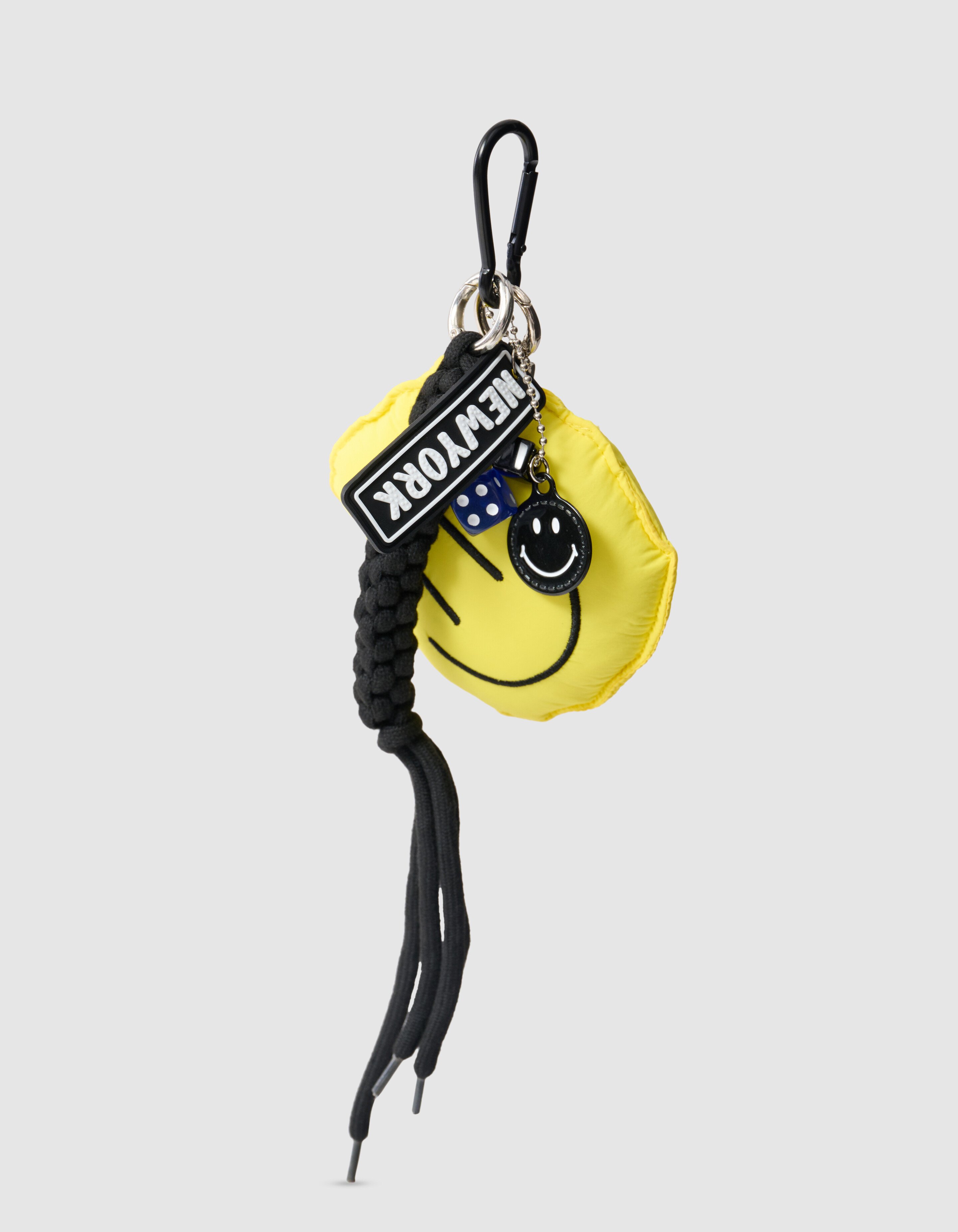 Smiley Sleutelhanger Geel SHOEBY ACCESSOIRES