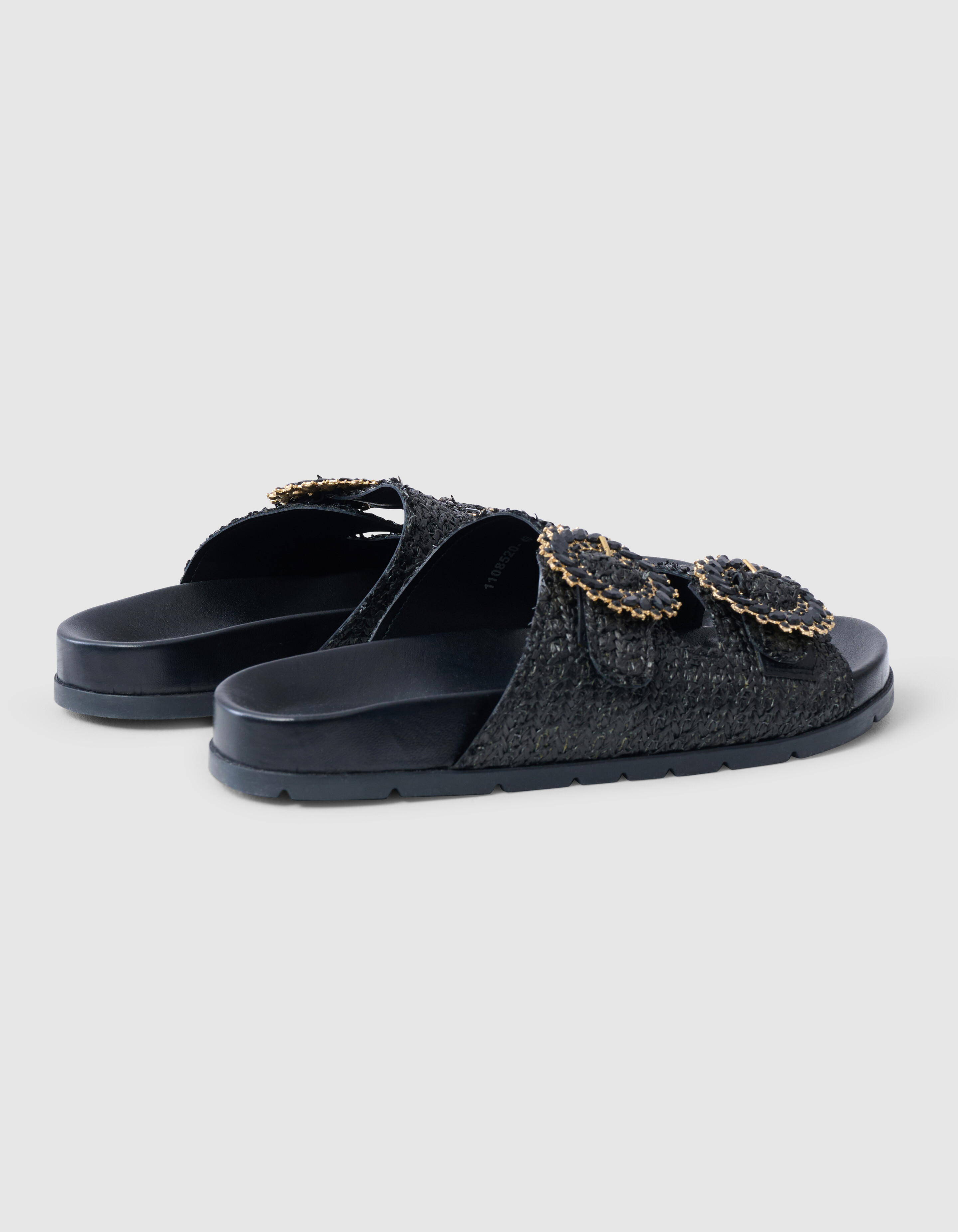 Buckle Sandalen Zwart SHOEBY SHOES