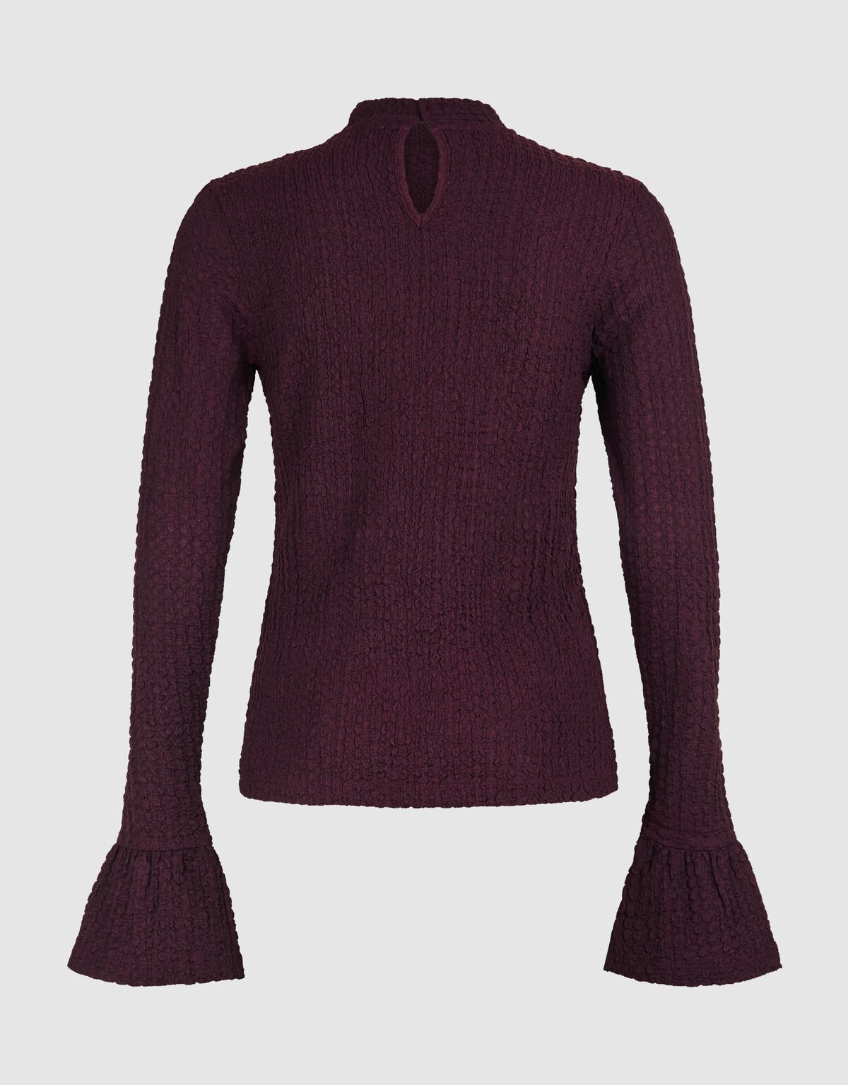 Structuur Top Donkerrood SHOEBY WOMEN