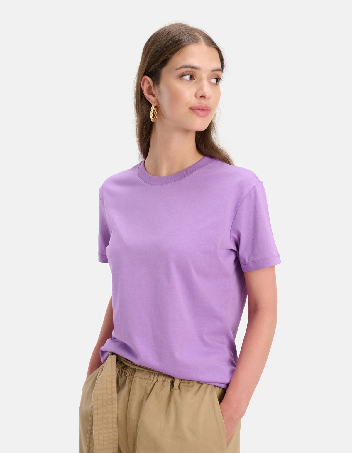 Basis T-shirt Paars SHOEBY WOMEN