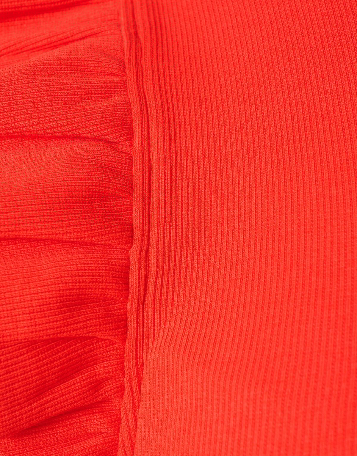 Jersey Ruffle Top Rood SHOEBY WOMEN