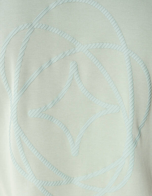Graphic Spark T-shirt Lichtgroen SHOEBY MEN
