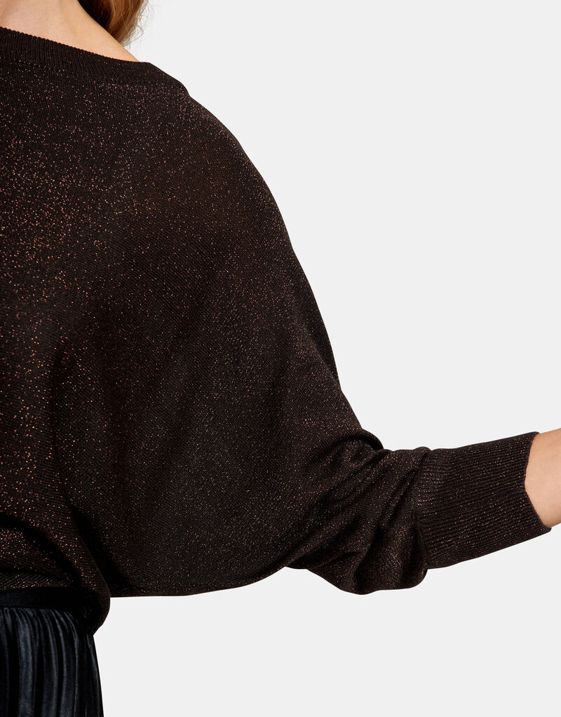 Glitter Batwing Trui