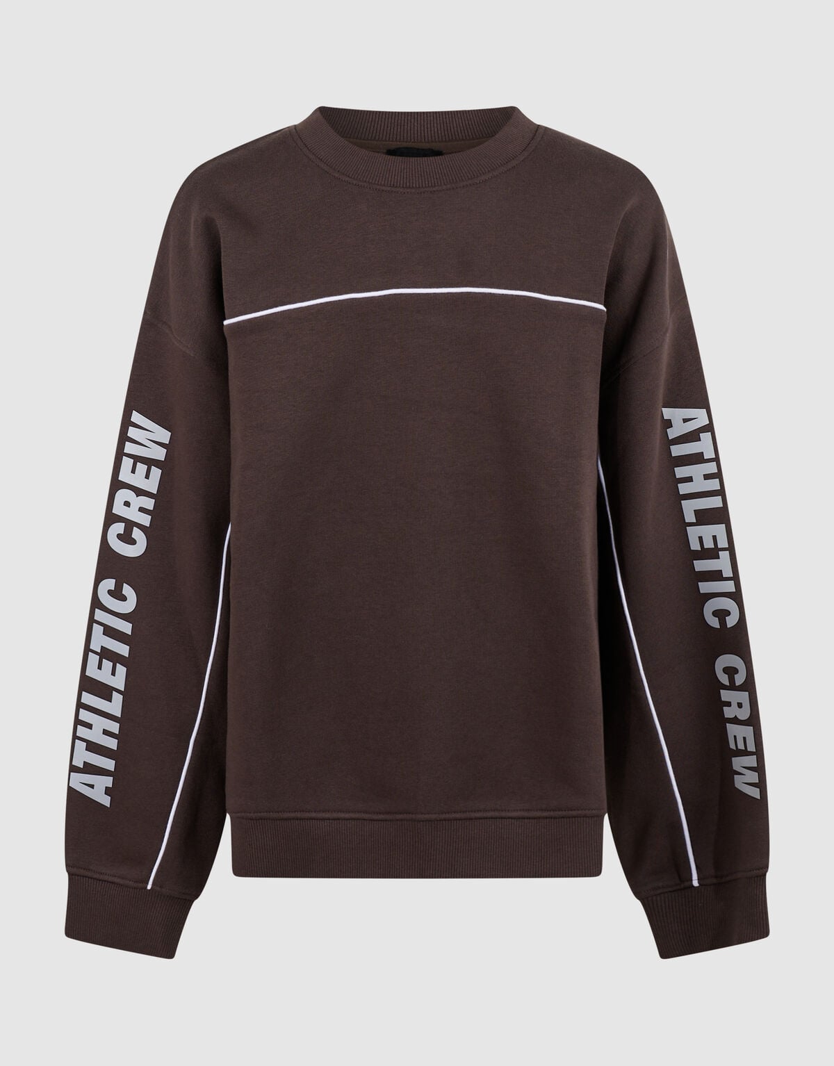 Sporty Sweater Donkerbruin SHOEBY BOYS