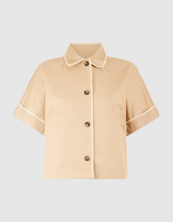 Short Sleeve Embroidery Jack Zand SHOEBY WOMEN