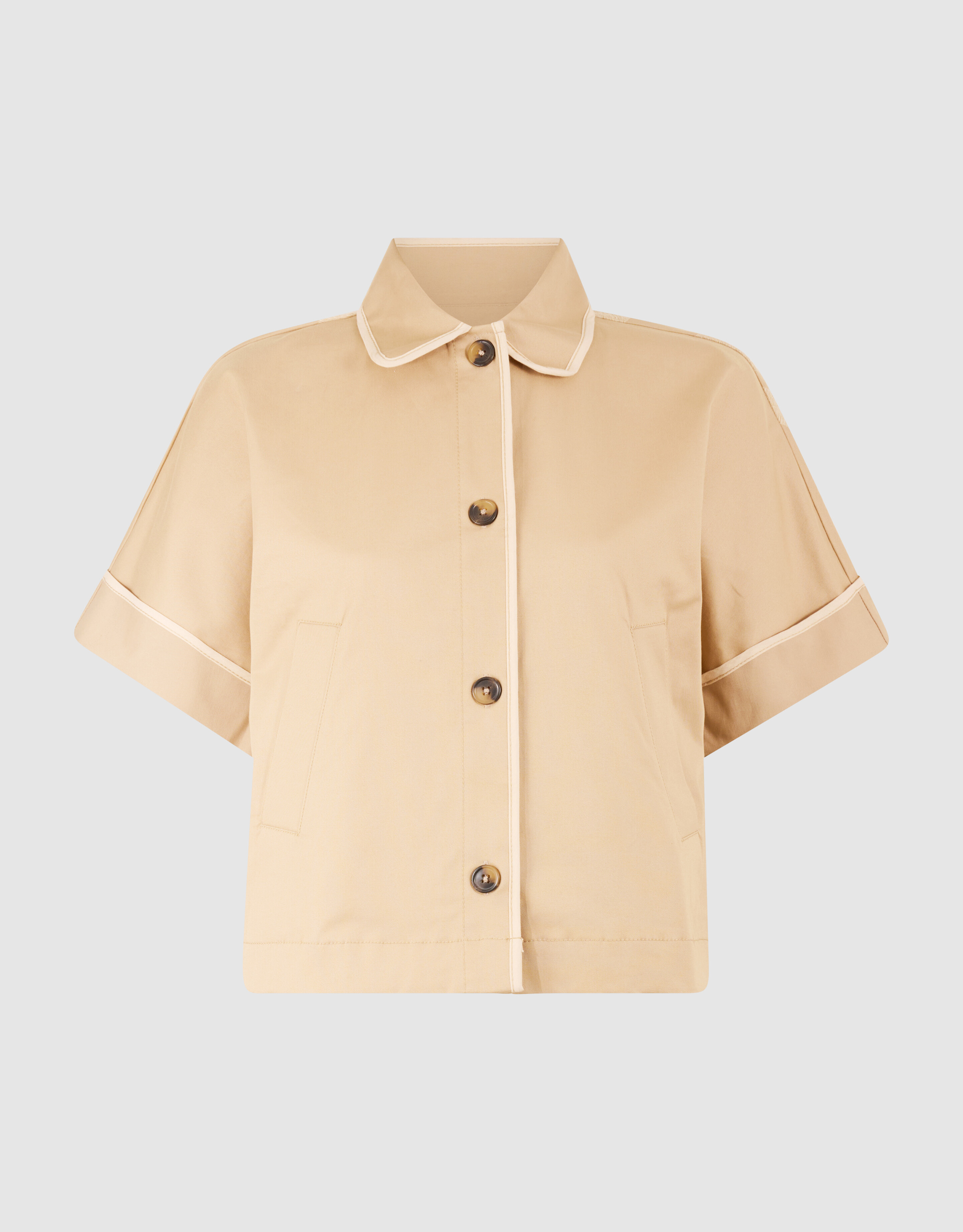 Short Sleeve Embroidery Jack Zand SHOEBY WOMEN