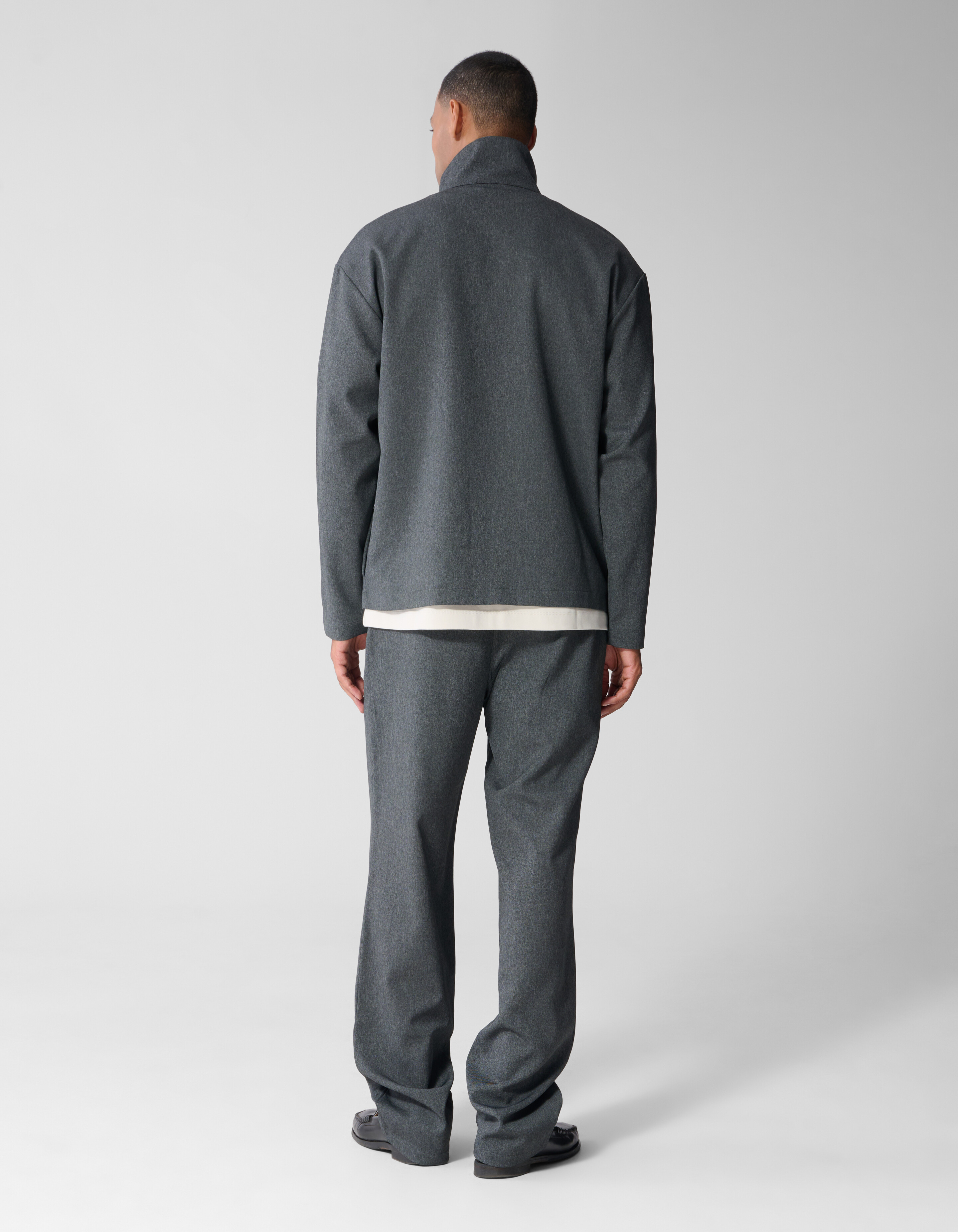 Melange Broek Grijs SHOEBY MEN