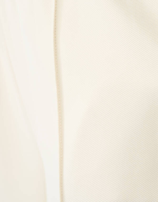 Tape Wide Leg Broek Gebroken Wit SHOEBY WOMEN