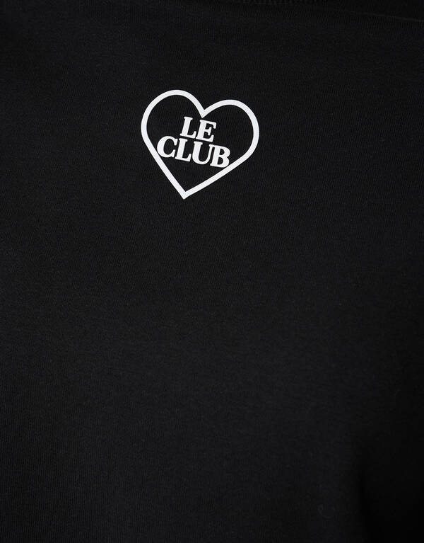 Heart Artwork Sweater Zwart SHOEBY WOMEN
