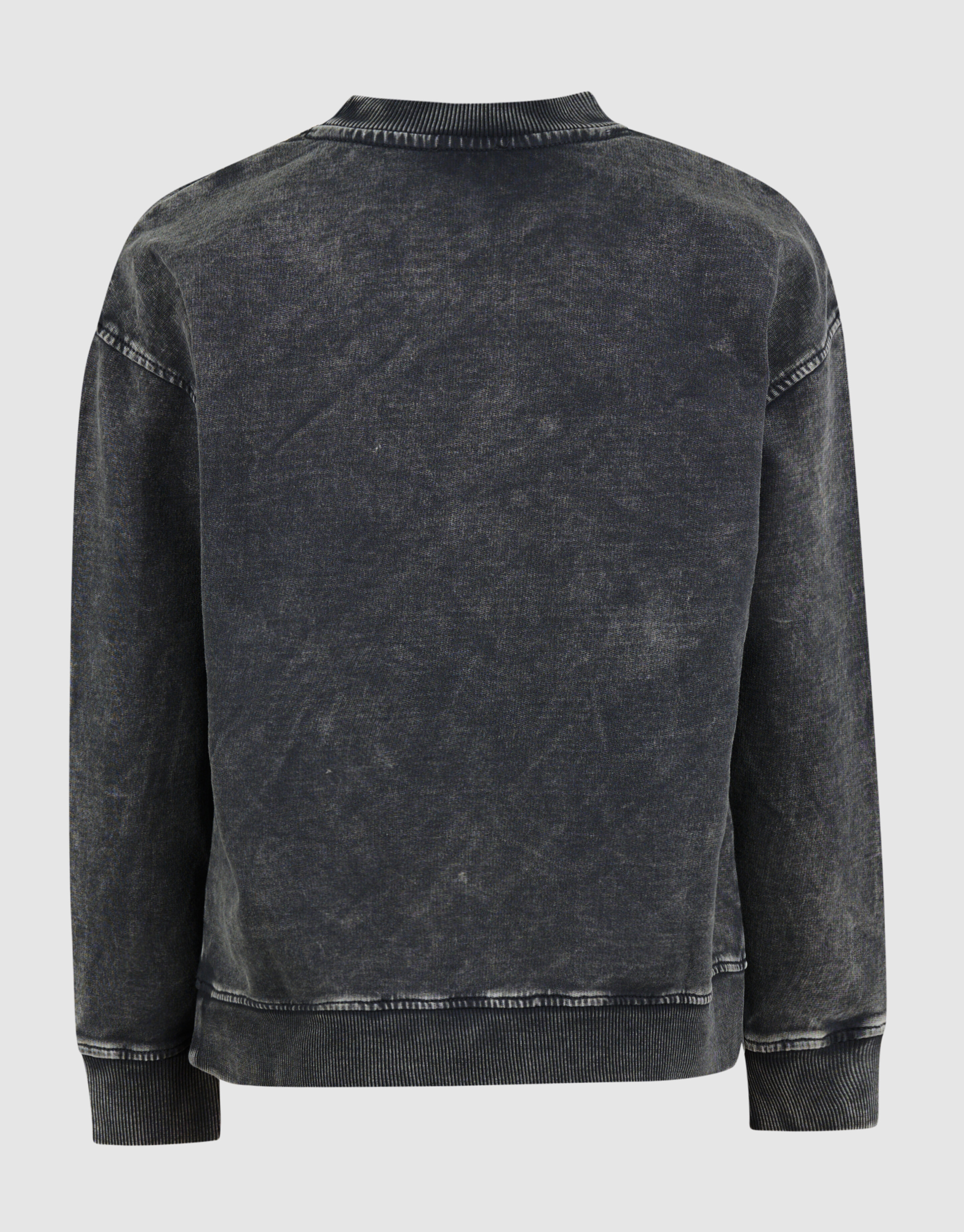 Washed Artwork Sweater Grijs SHOEBY BOYS