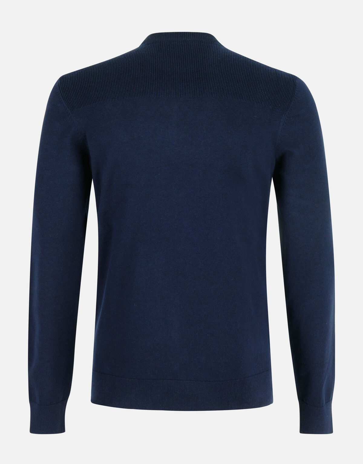 Rib Trui Donkerblauw SHOEBY MEN