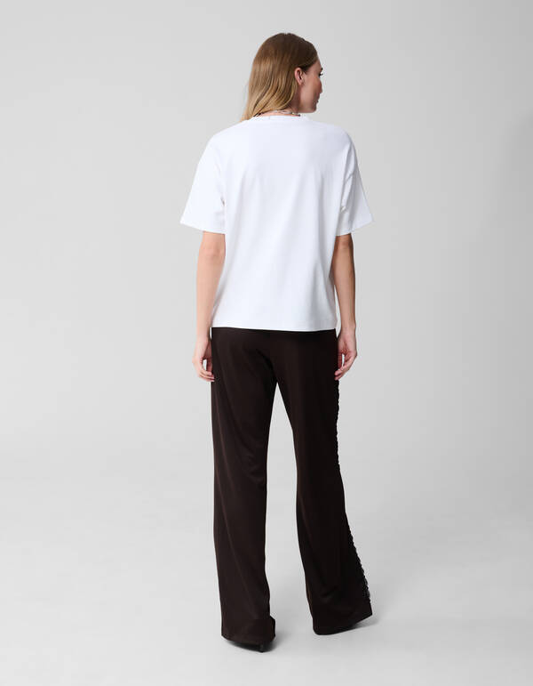 Oversized T-shirt Wit SHOEBY WOMEN