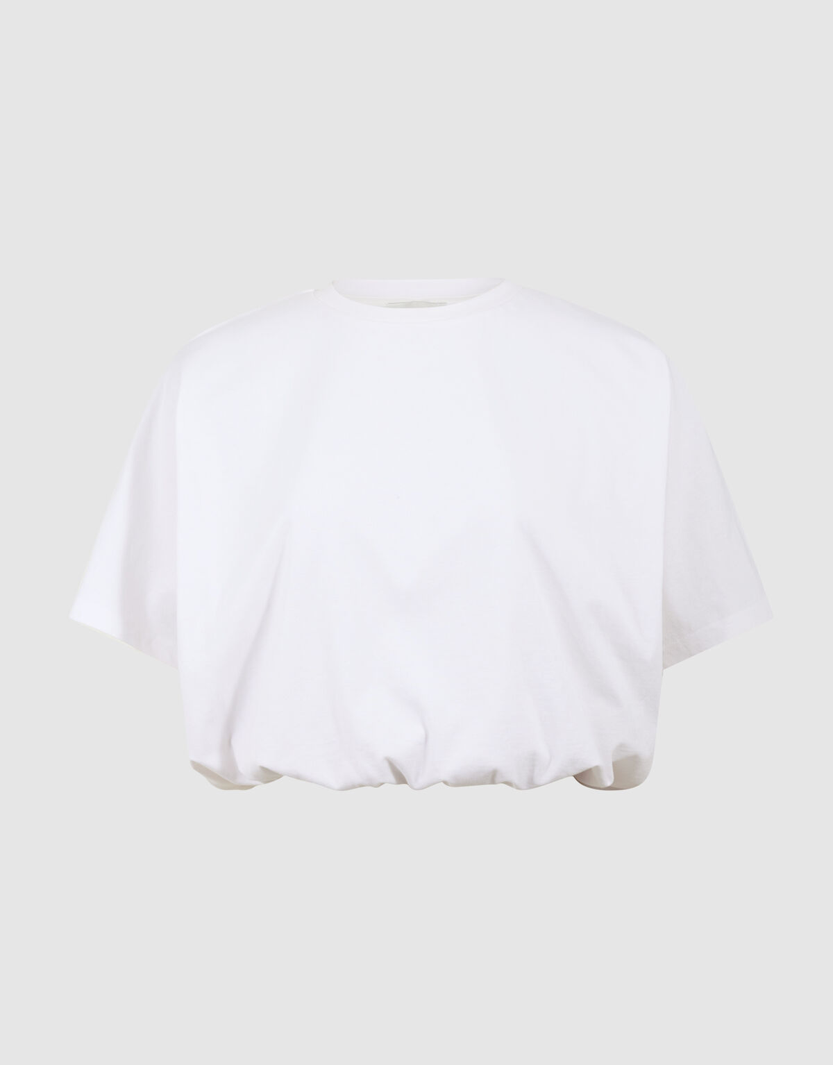 Oversized Balloon T-shirt Wit SHOEBY WOMEN