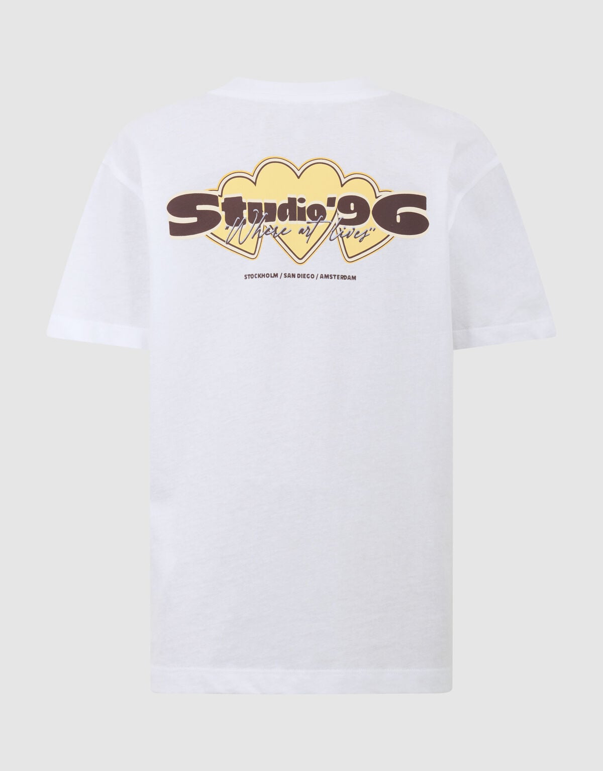 Studio Artwork T-shirt Wit SHOEBY GIRLS