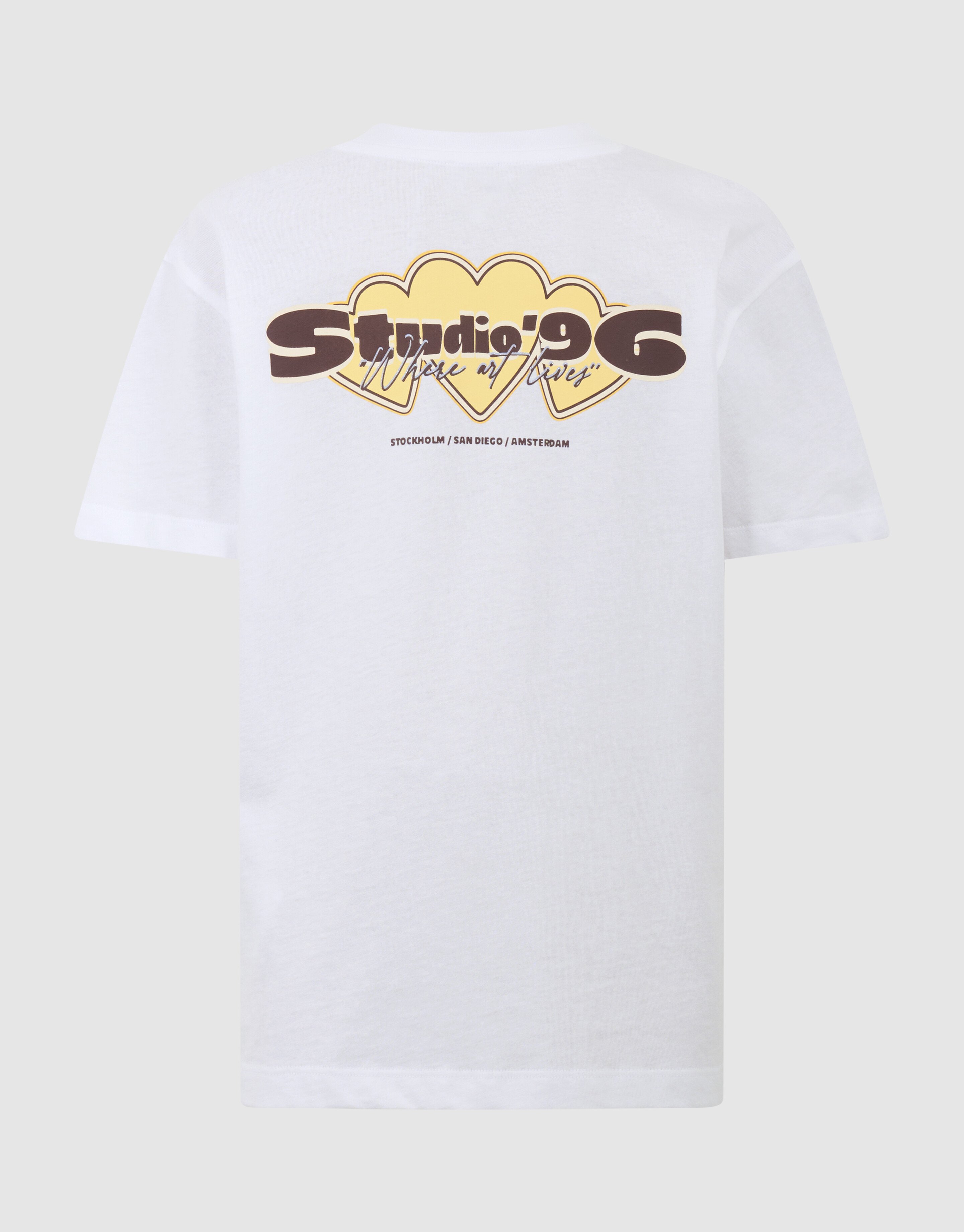 Studio Artwork T-shirt Wit SHOEBY GIRLS