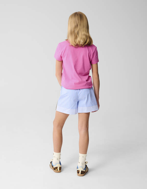 La Mer Artwork T-shirt Roze SHOEBY GIRLS