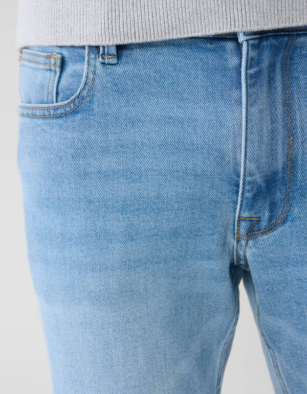 Straight Fit Jeans Lichtblauw L34 SHOEBY MEN