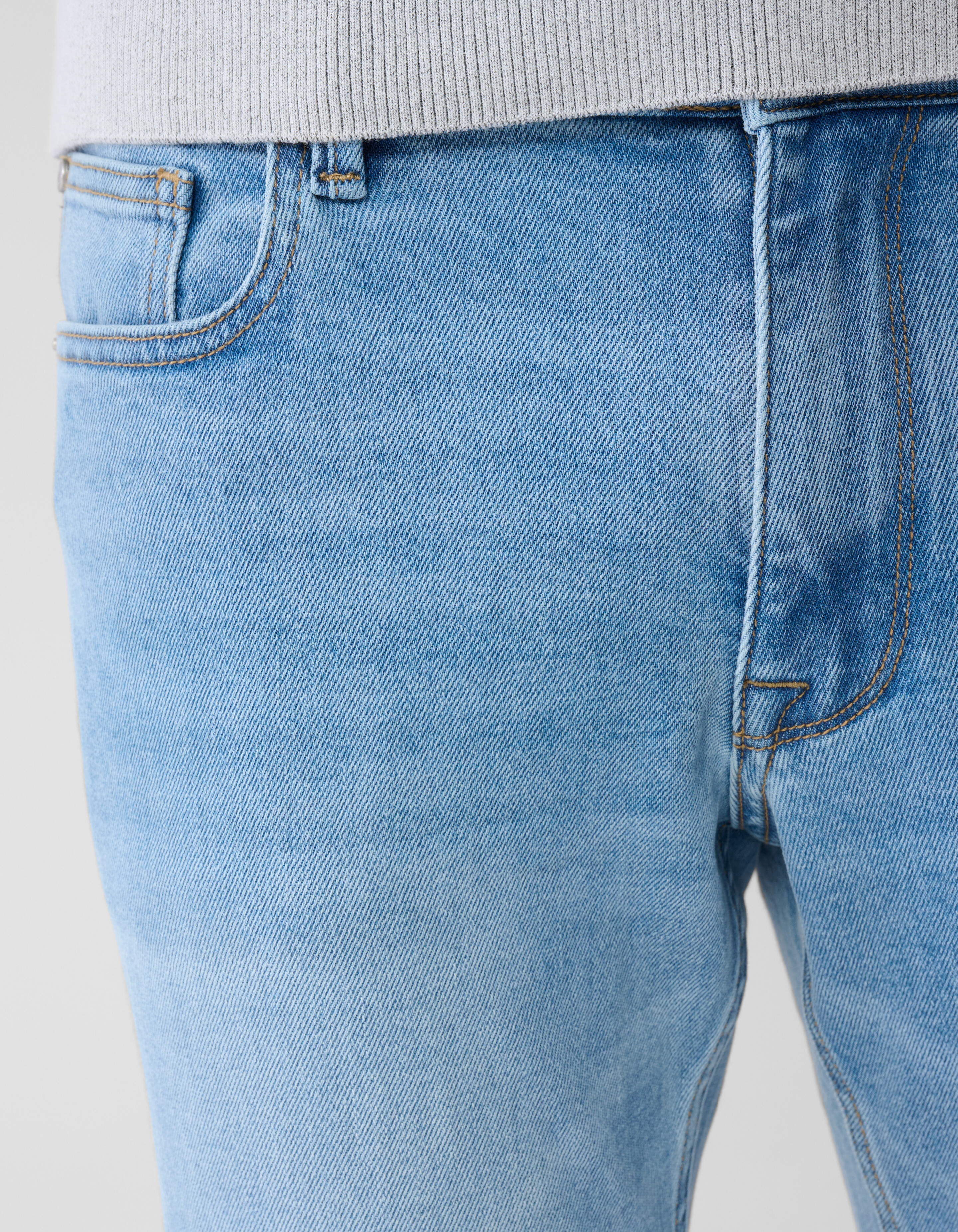 Straight Fit Jeans Lichtblauw L34 SHOEBY MEN