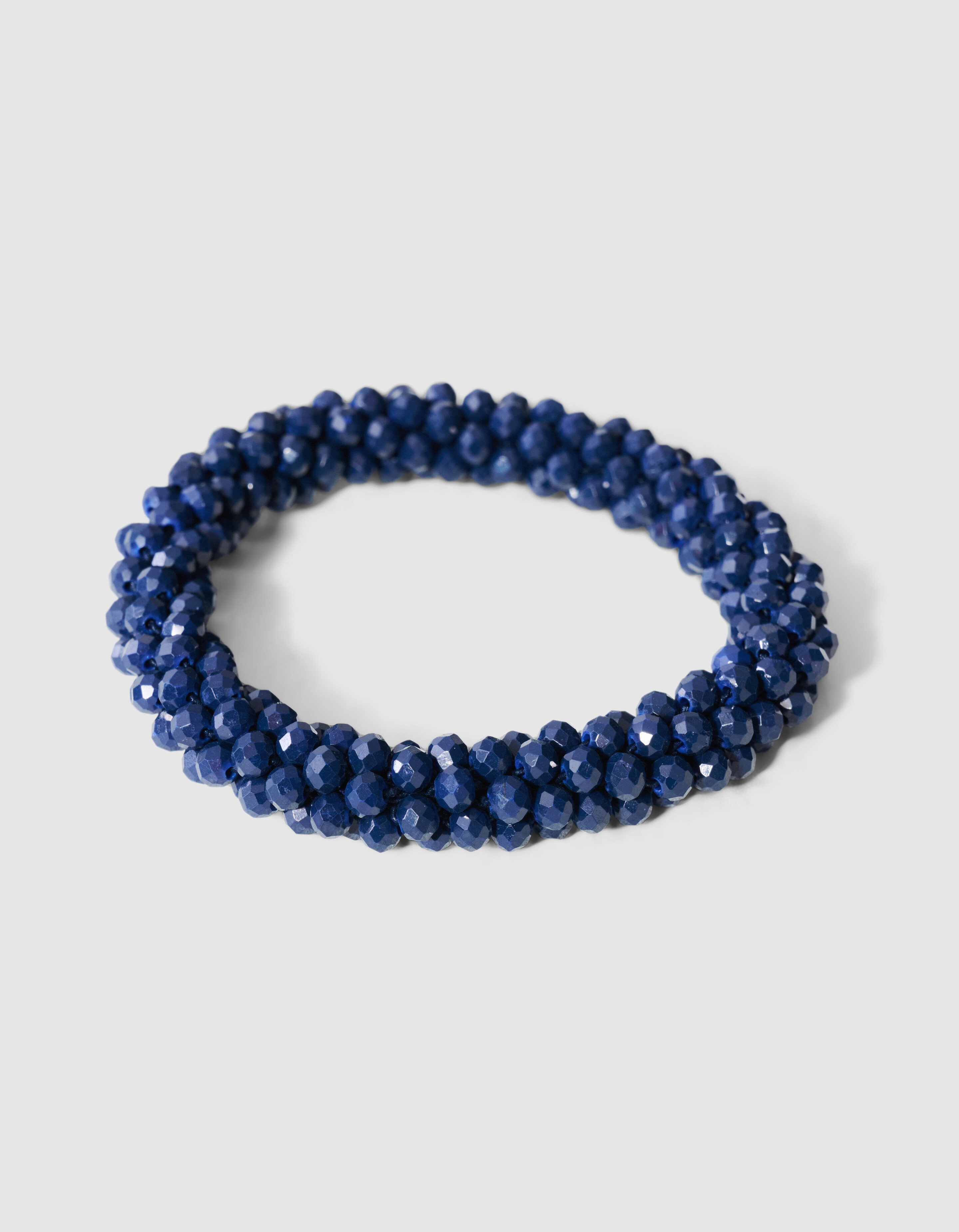 Beaded Armband Donkerblauw SHOEBY ACCESSOIRES