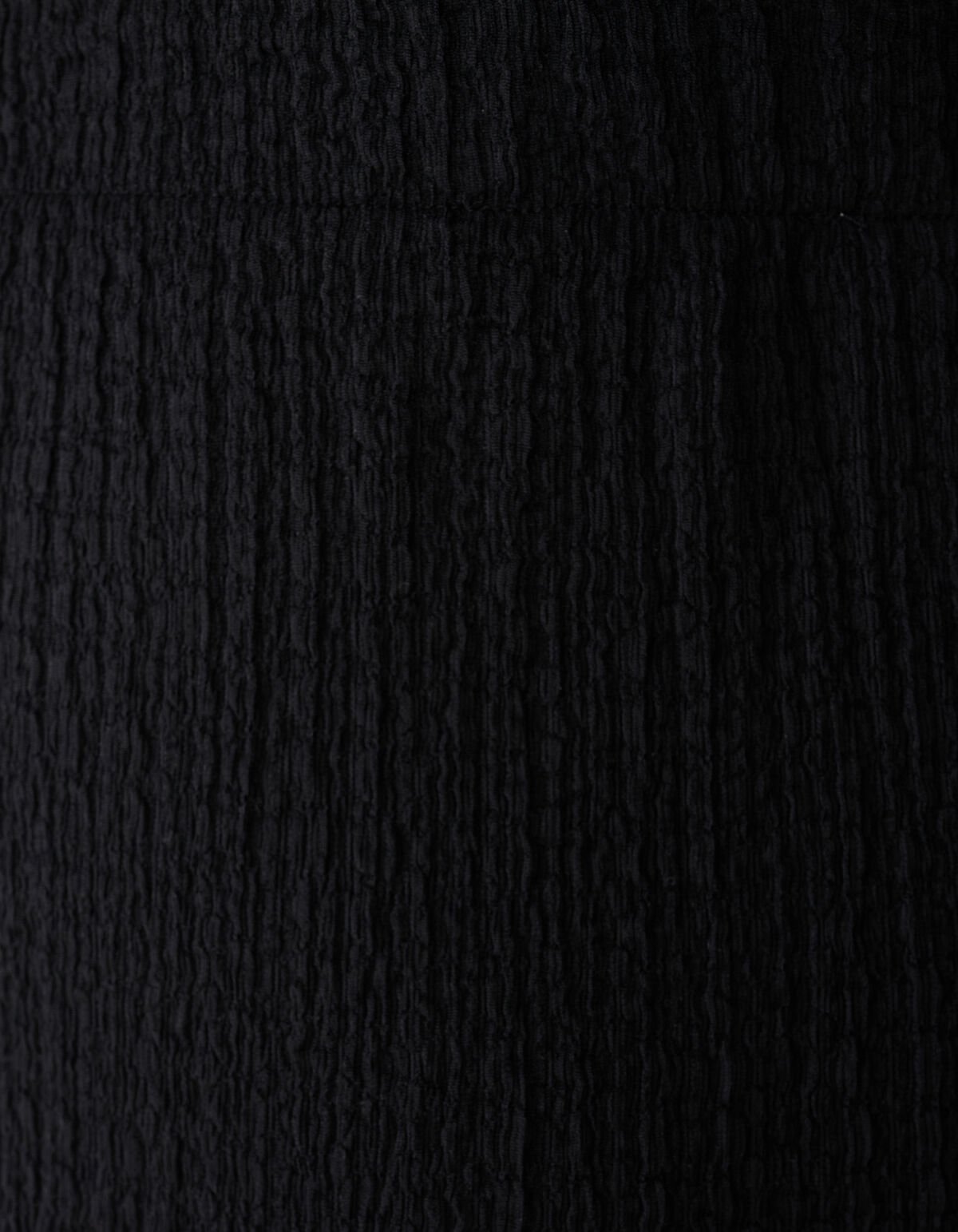 Crinkle Maxi Rok Zwart SHOEBY WOMEN