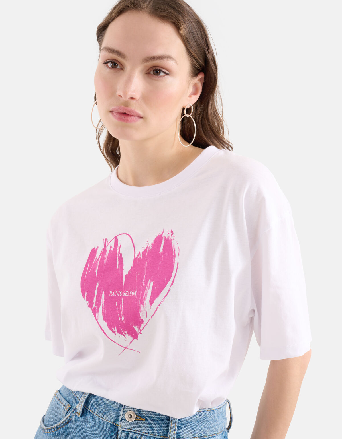 Artwork T-shirt Roze SHOEBY WOMEN