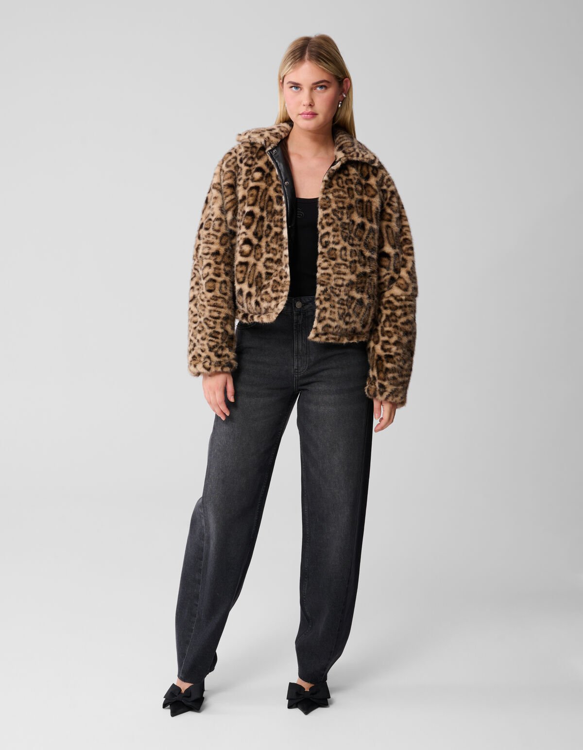 Reversible Jaguar Jack Bruin/Zwart SHOEBY WOMEN