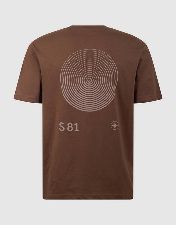 Logo Circle Artwork T-shirt Bruin SHOEBY MEN