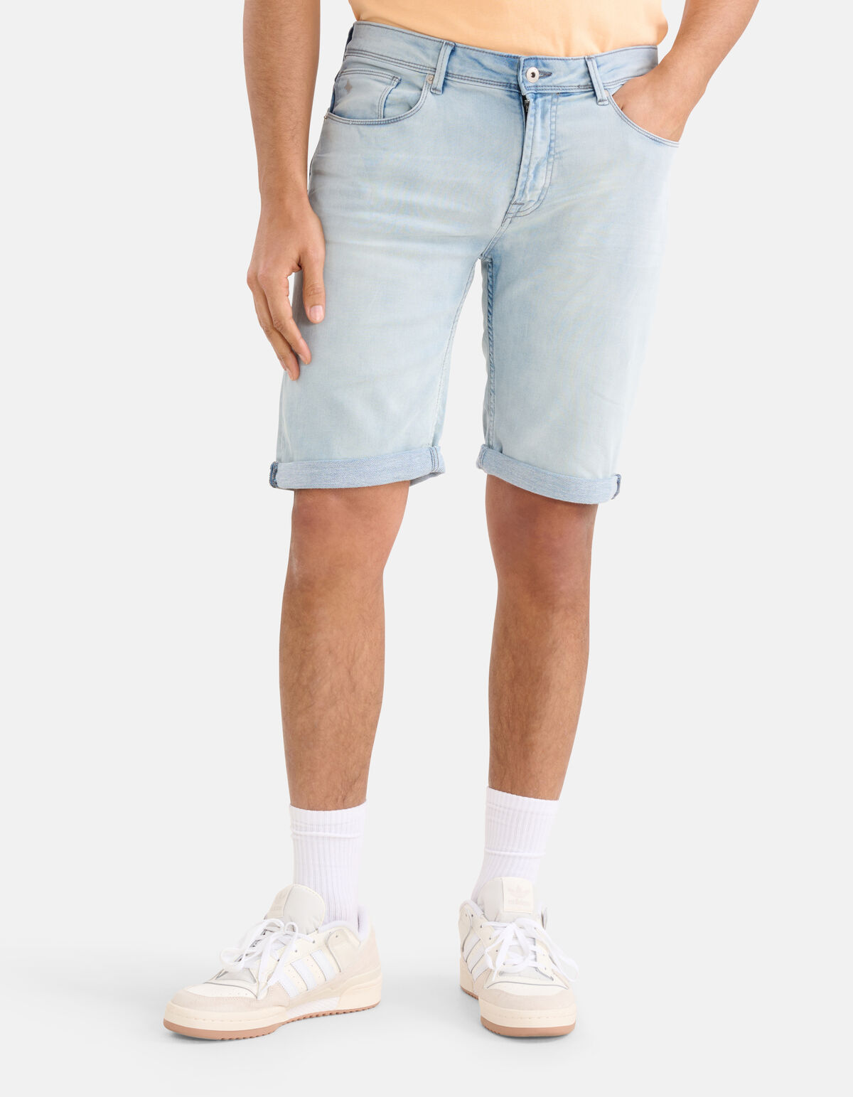 Jog Denim Short Bleached SHOEBY MEN