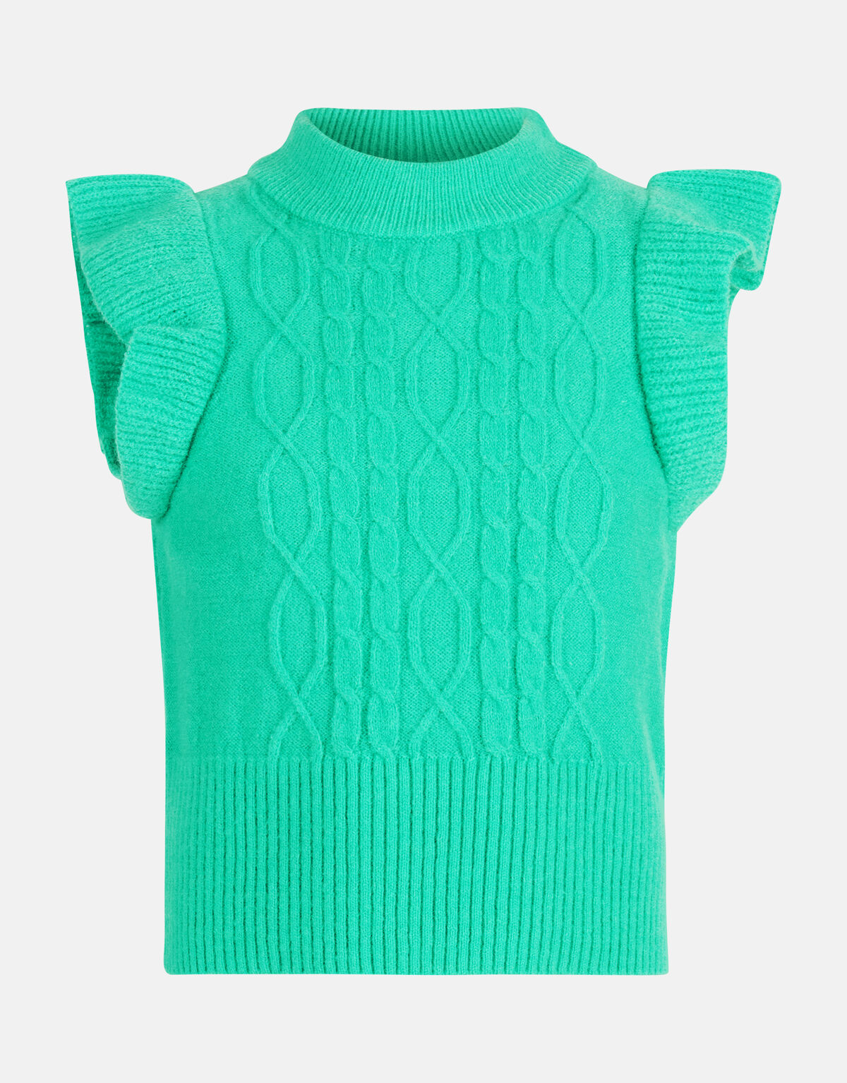 Ruffle Kabel Spencer Lichtgroen SHOEBY GIRLS