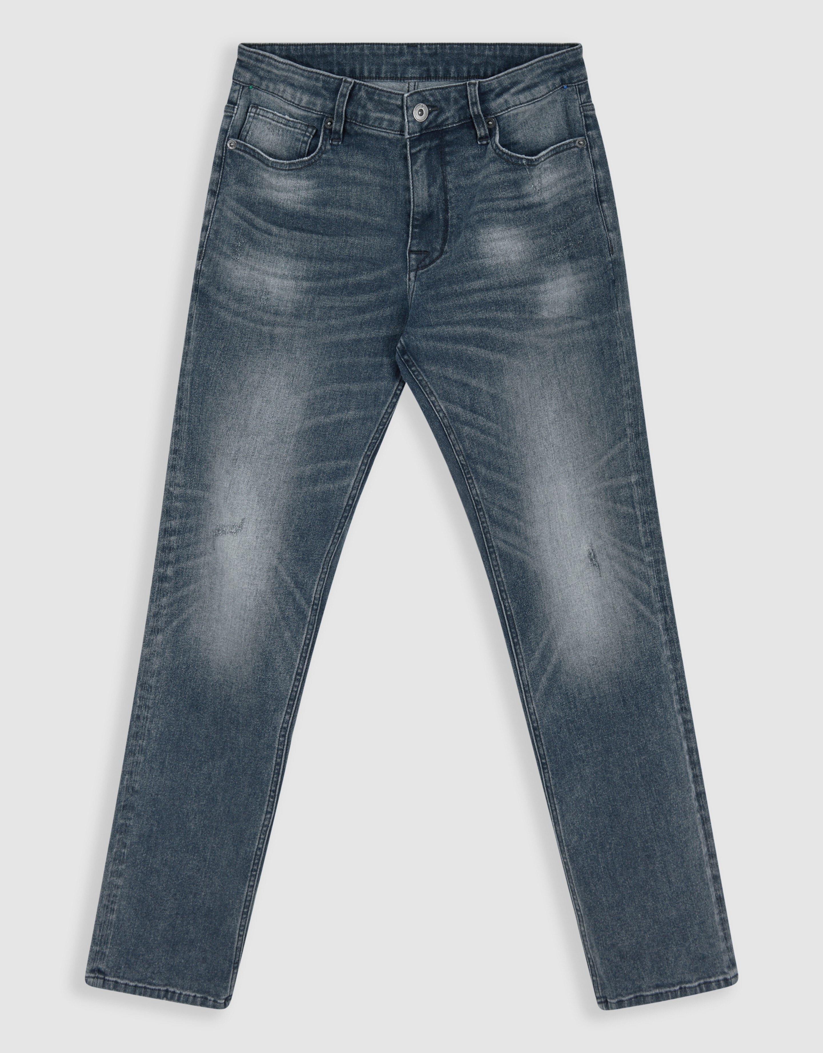 Straight Jeans Blauw/Grijs L32 SHOEBY MEN
