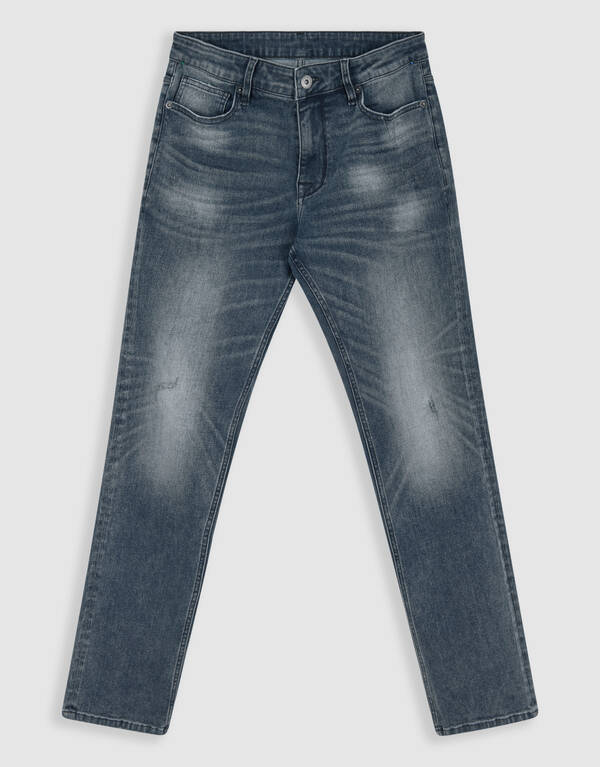 Straight Jeans Blauw/Grijs L32 SHOEBY MEN