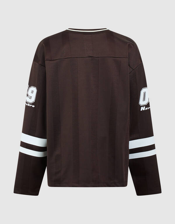 Sport Artwork Longsleeve Donkerbruin SHOEBY BOYS