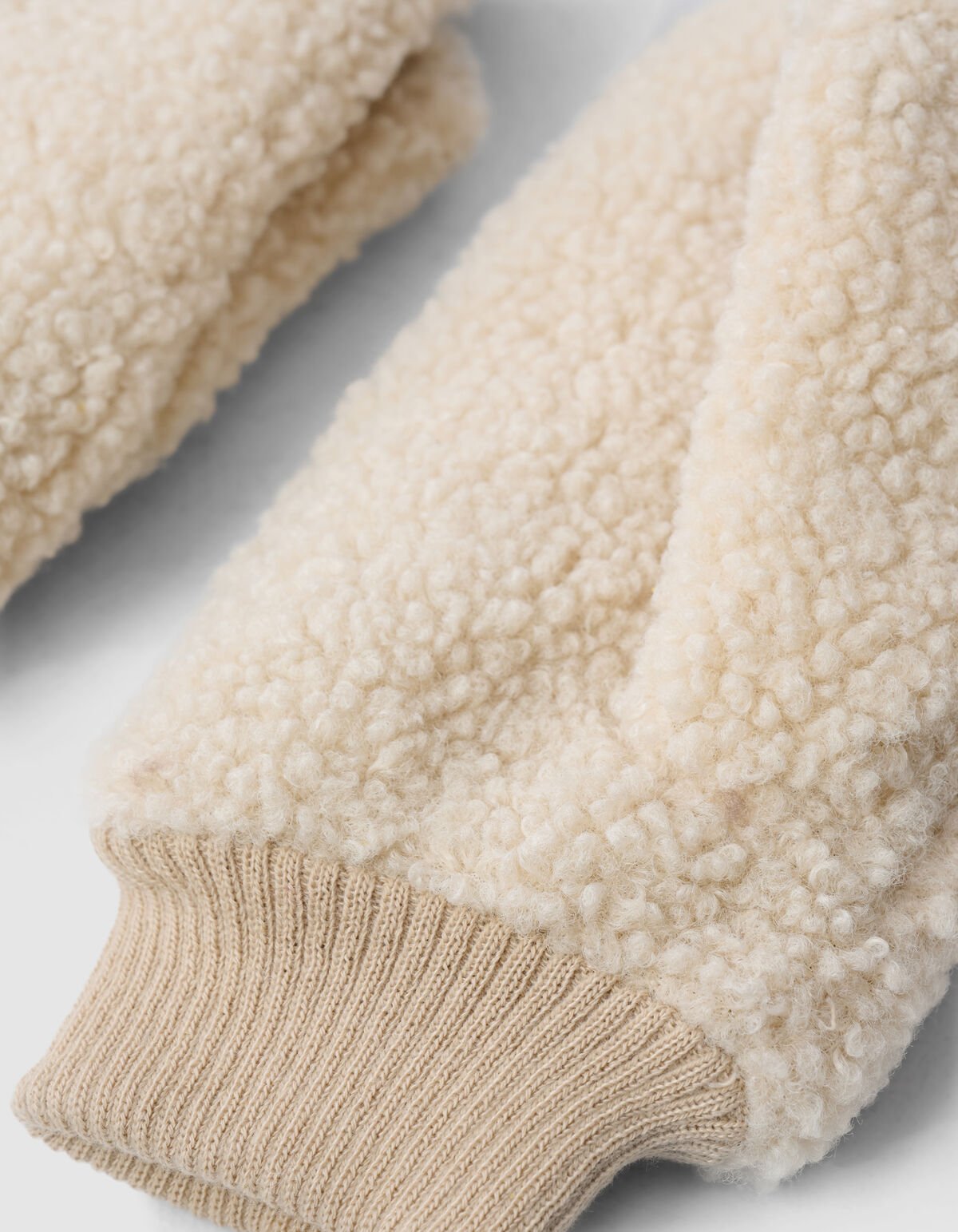 Teddy Wanten Beige SHOEBY ACCESSOIRES