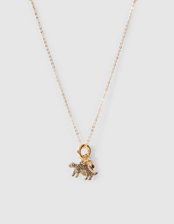 Leopard Ketting Goud SHOEBY ACCESSOIRES