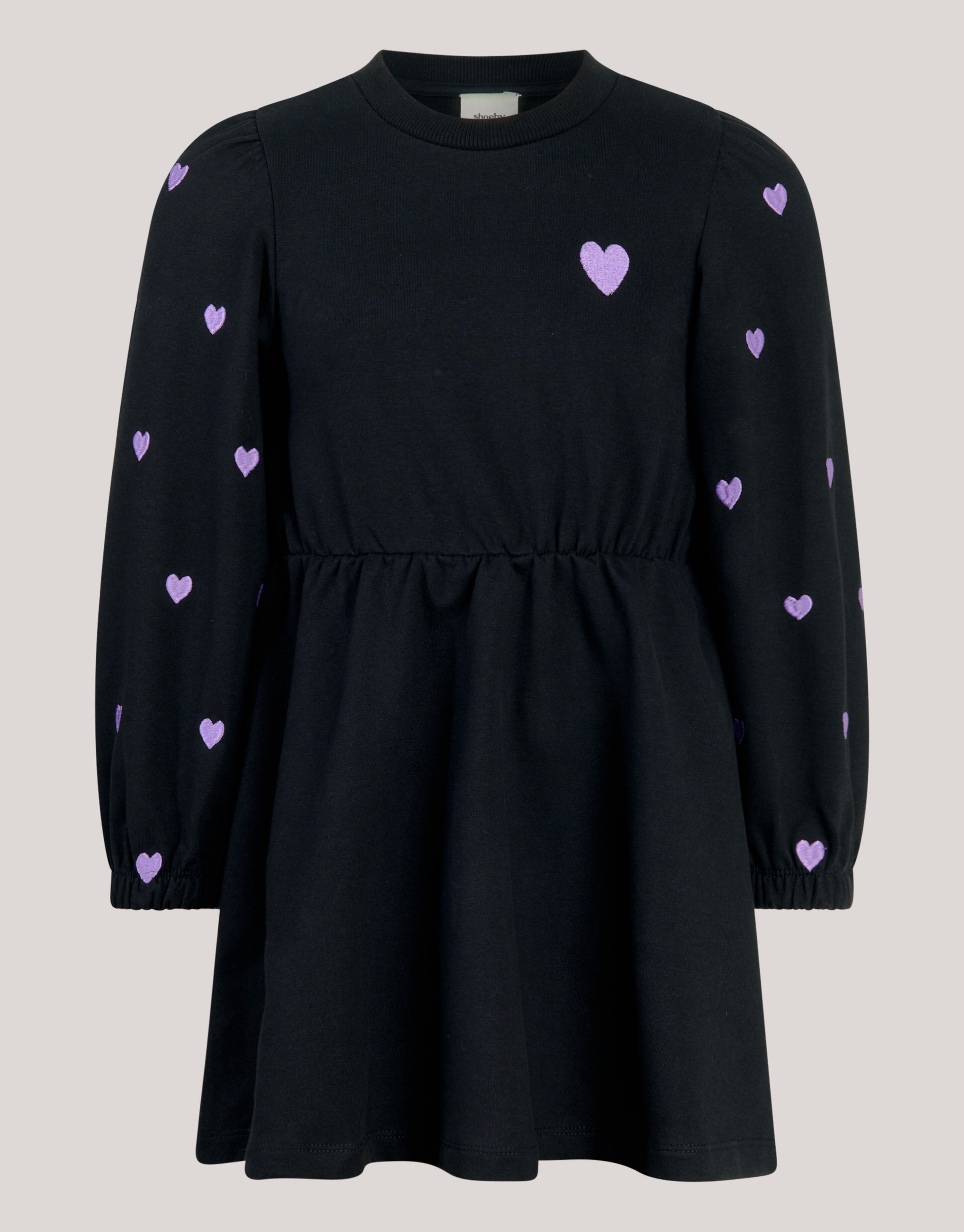Sweater Jurk Zwart SHOEBY GIRLS