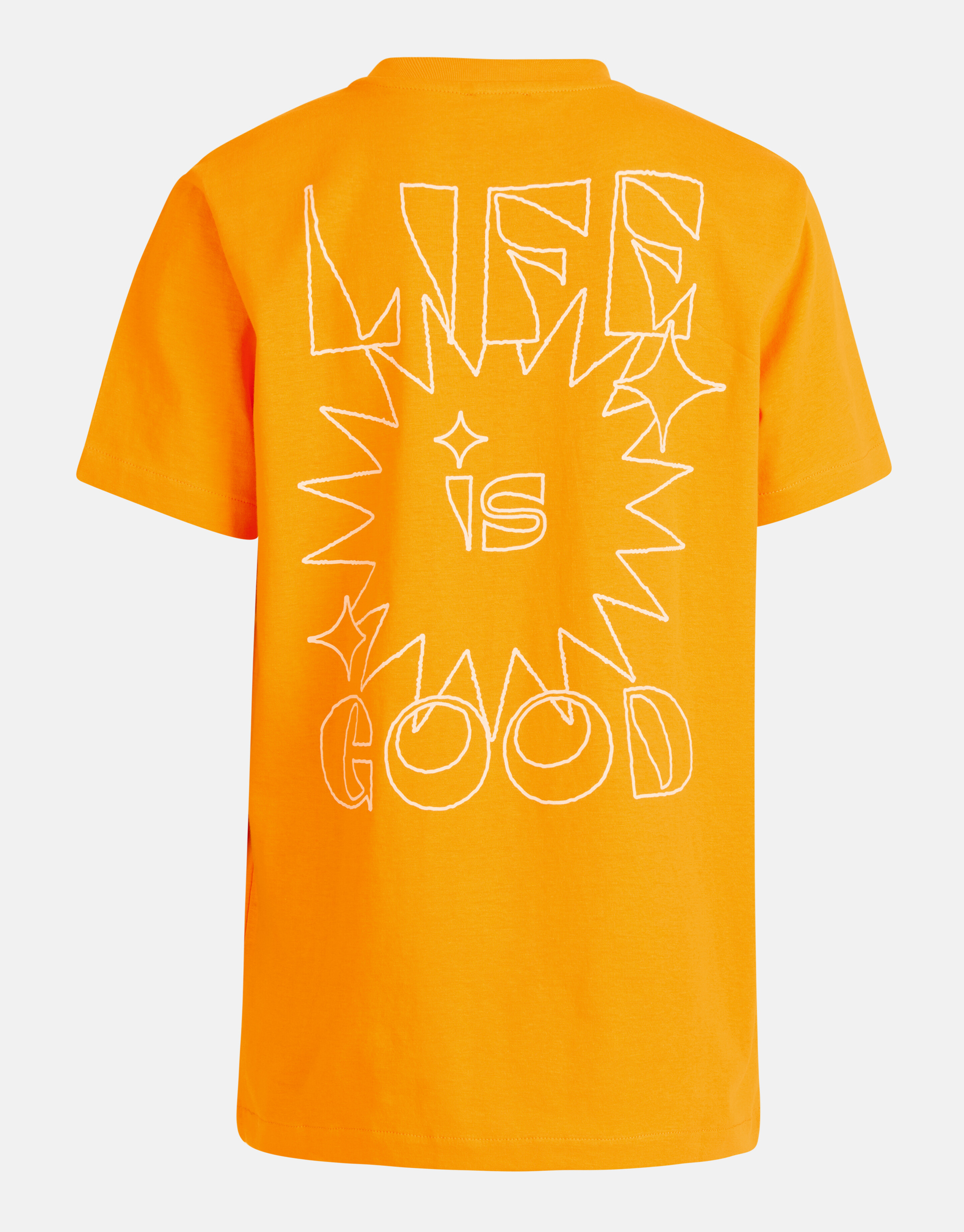 Print T-shirt Oranje SHOEBY BOYS