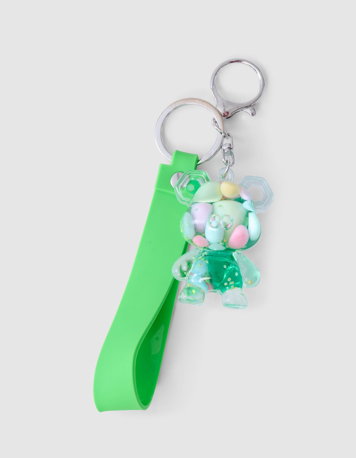 Beer Sleutelhanger Groen SHOEBY ACCESSOIRES