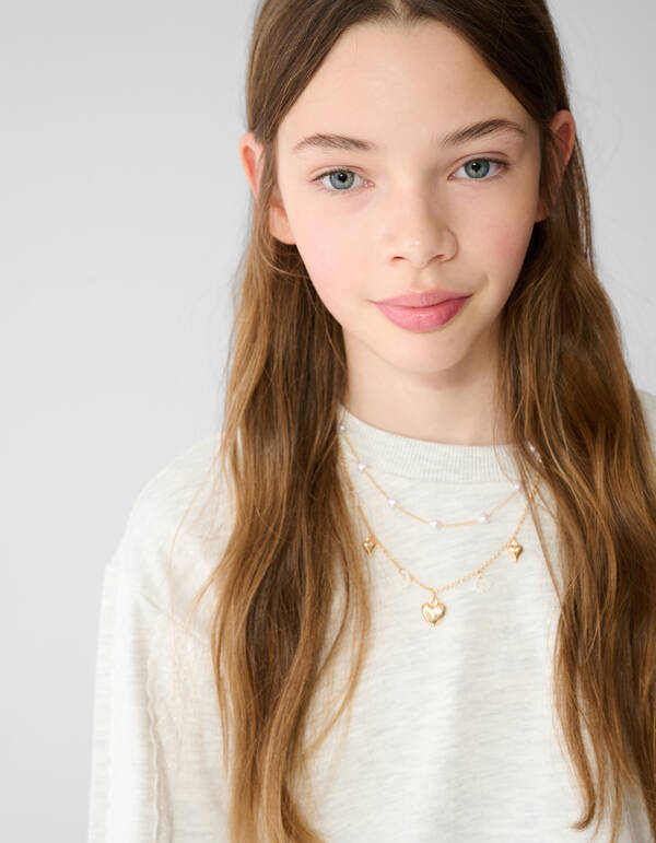 Ruffle Sweater Lichtgrijs SHOEBY GIRLS