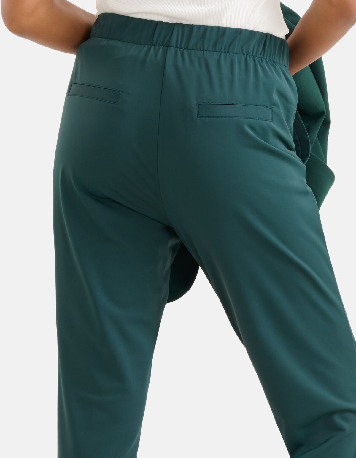 Travel Broek Donkergroen SHOEBY WOMEN