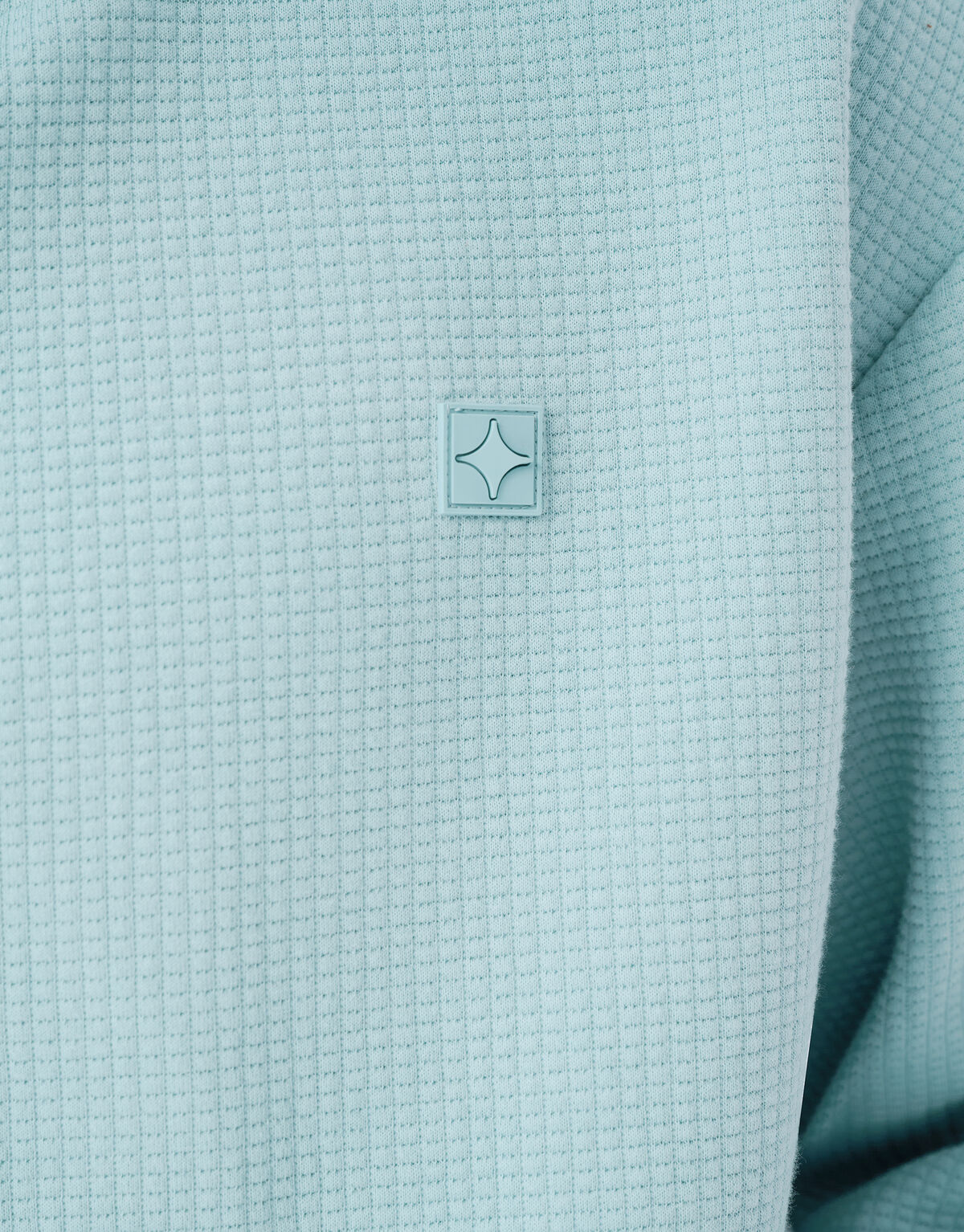 Jacquard Hoodie Lichtblauw SHOEBY MEN