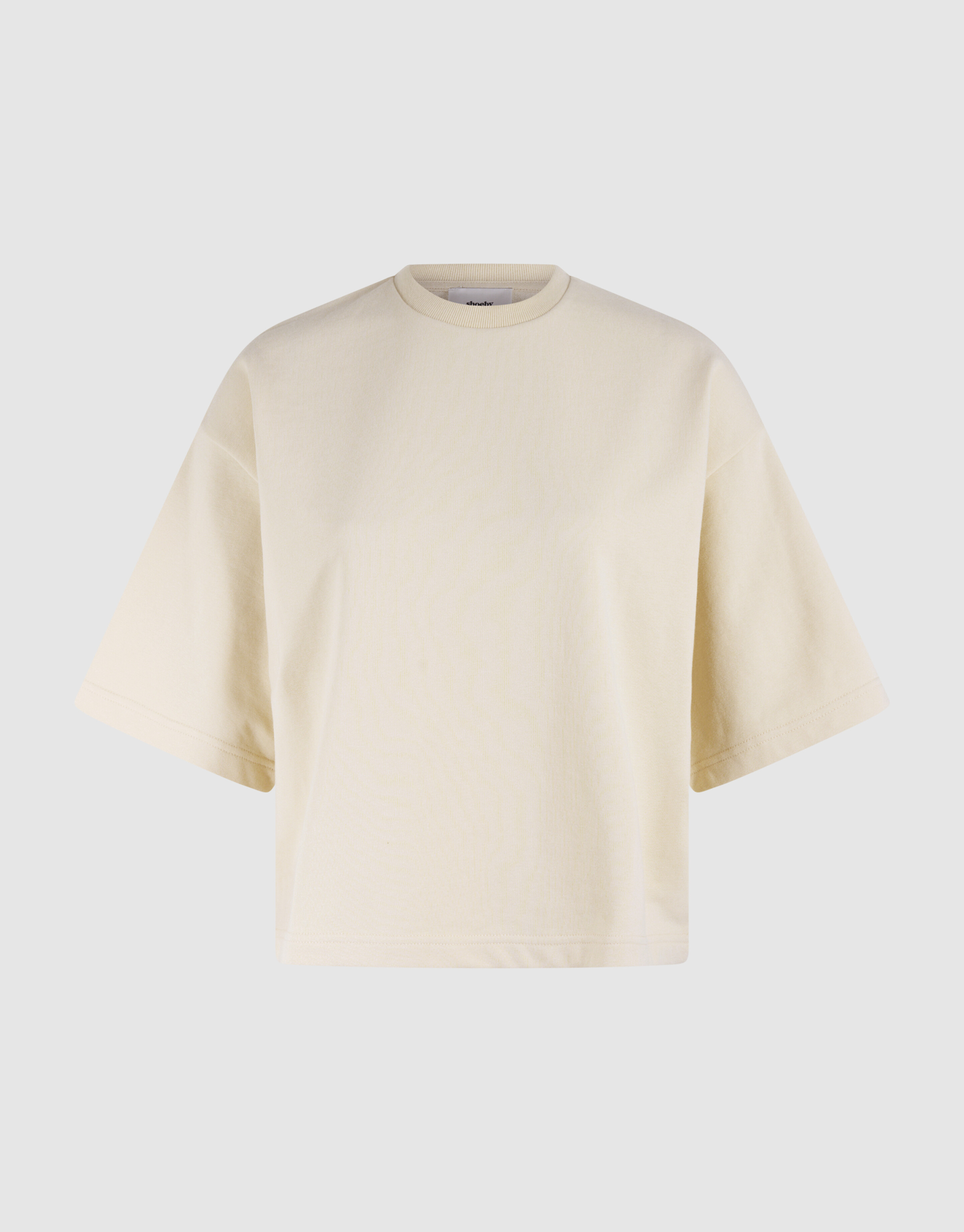 Oversized Sweat T-shirt Gebroken Wit SHOEBY WOMEN