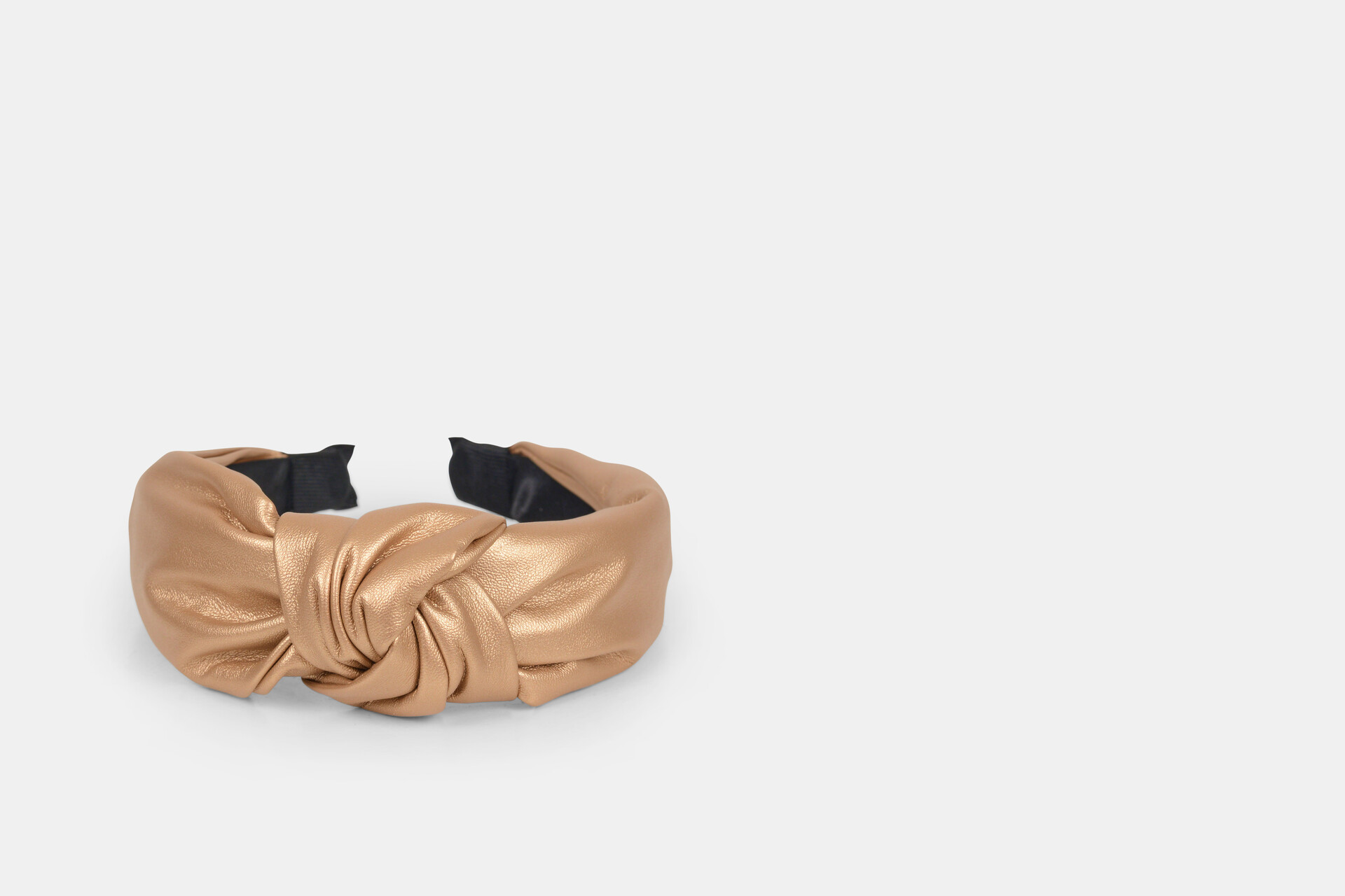 Leren Knot Haarband ACCESSOIRES SHOEBY