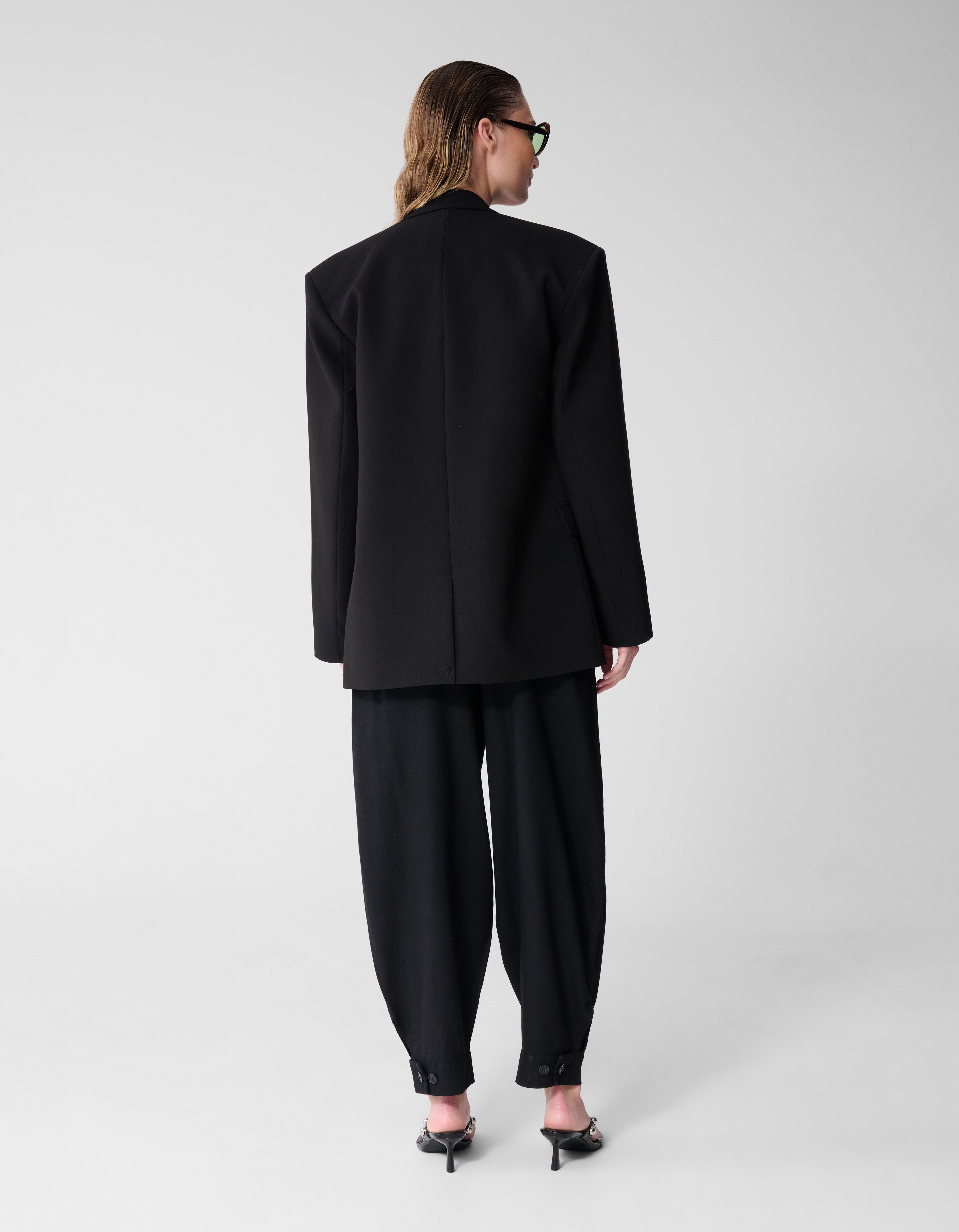 Big Shoulder Blazer Zwart By Lonneke SHOEBY WOMEN