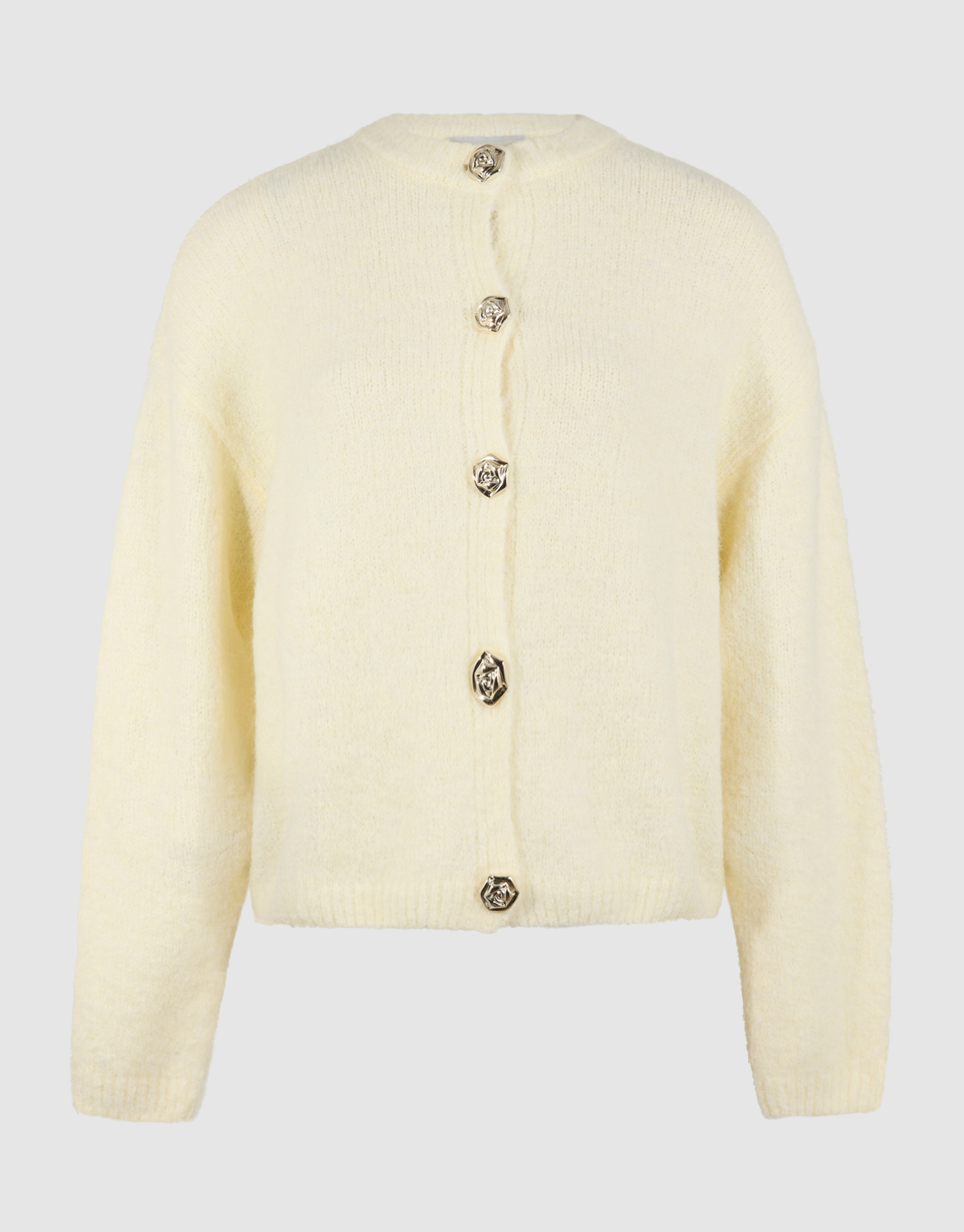 Fancy Button Vest Lichtgeel SHOEBY WOMEN