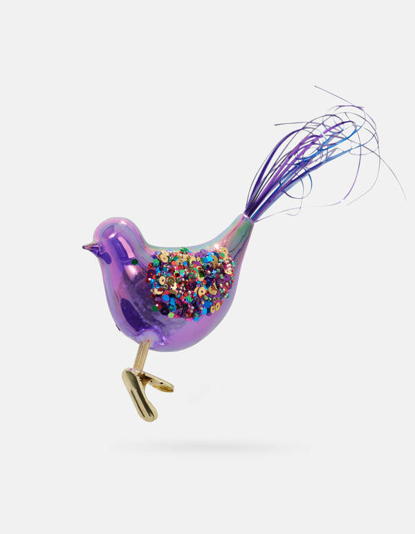 Vogel Clip Kerstbal By Fred SHOEBY ACCESSOIRES