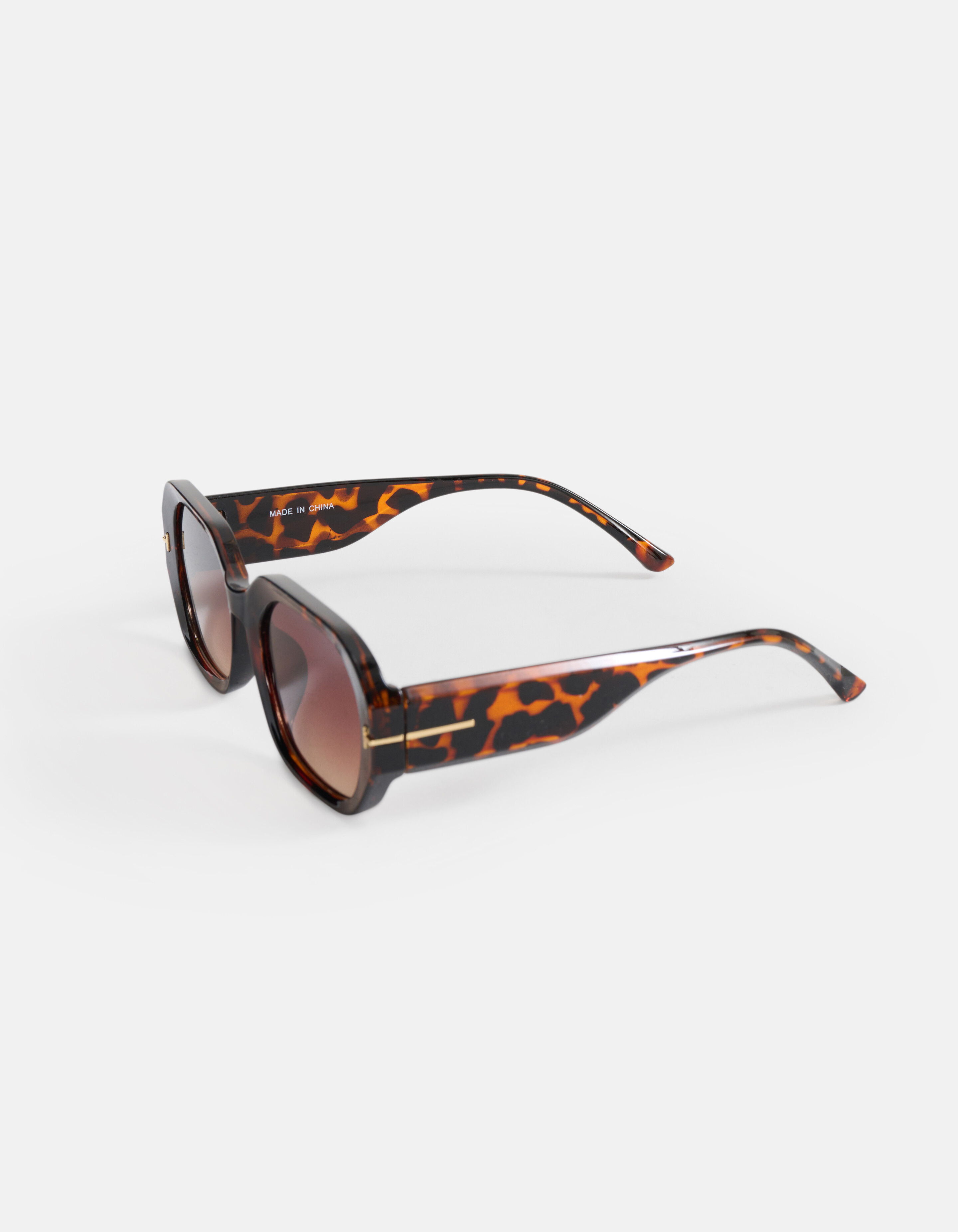 Tortoise Zonnebril Bruin SHOEBY ACCESSOIRES